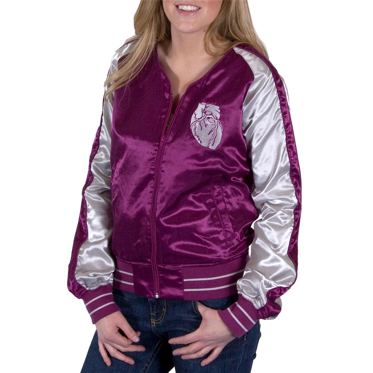 Wesc Alana Satin Jacket Women's evo outlet