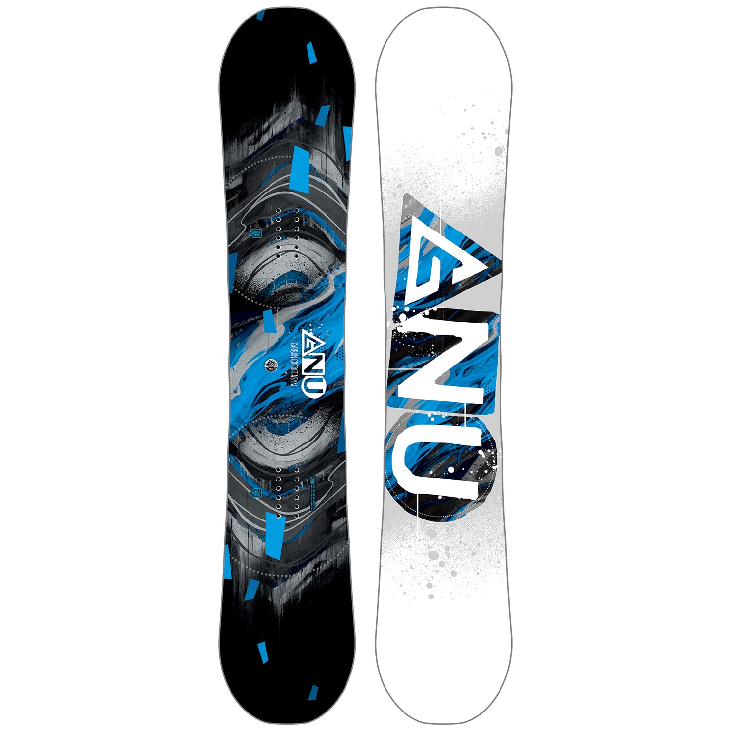 GNU Carbon Credit Asym BTX Snowboard + GNU Gateway Snowboard Bindings