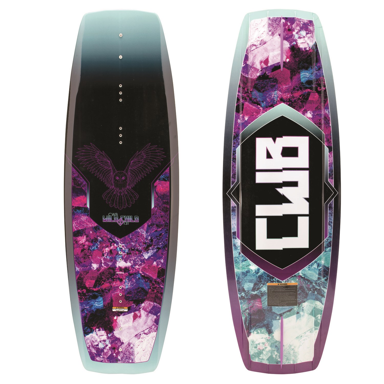 CWB Wildchild Wakeboard + Ember Bindings Women's 2017 evo