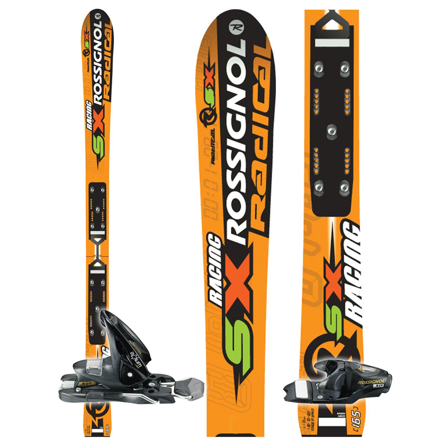 rossignol-radical-rsx-racing-skis-bindings-youth-used-2008-evo