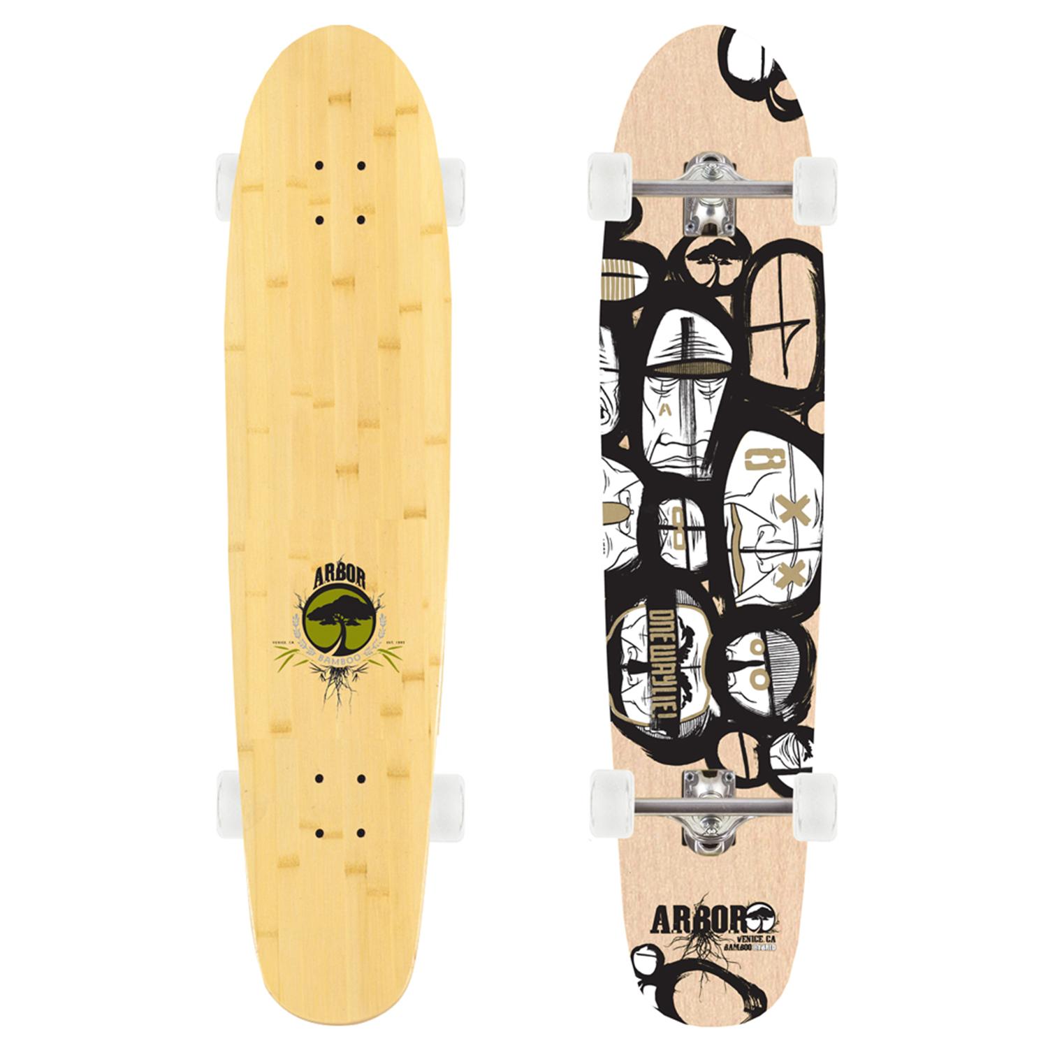 Arbor Hybrid Bamboo Longboard evo