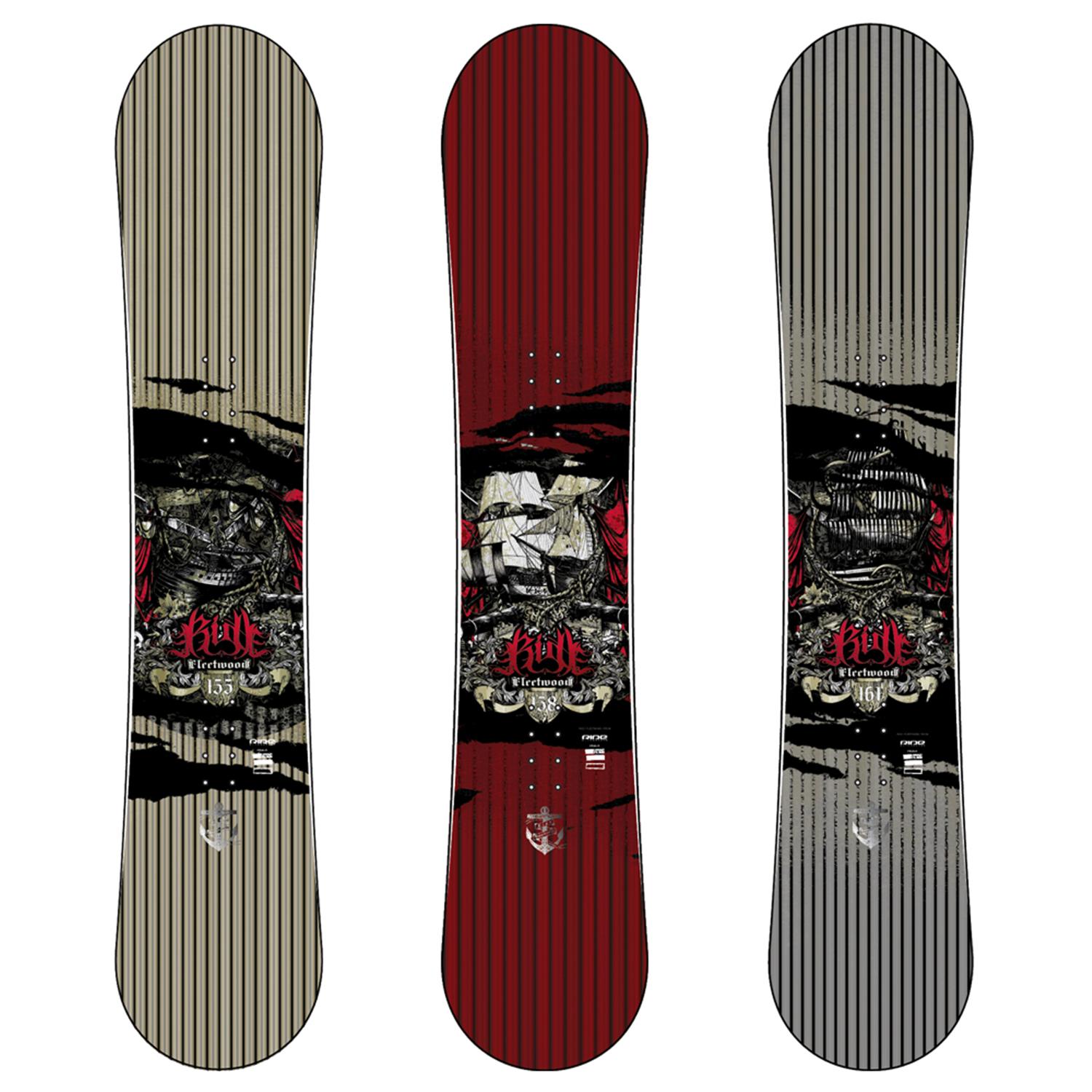 Ride Fleetwood Snowboard 2009 evo outlet