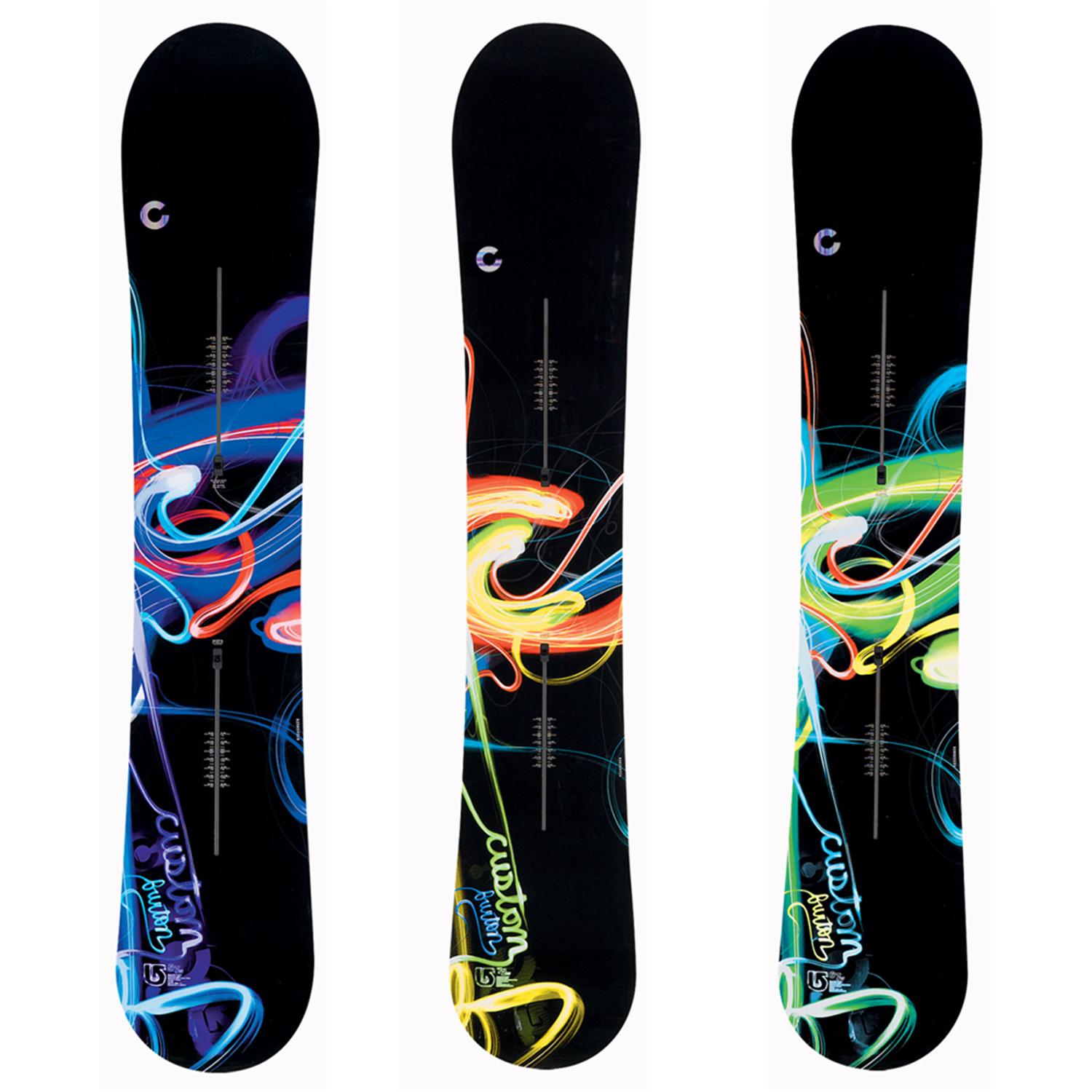 Burton Custom Wide Channel Snowboard 2009 evo outlet