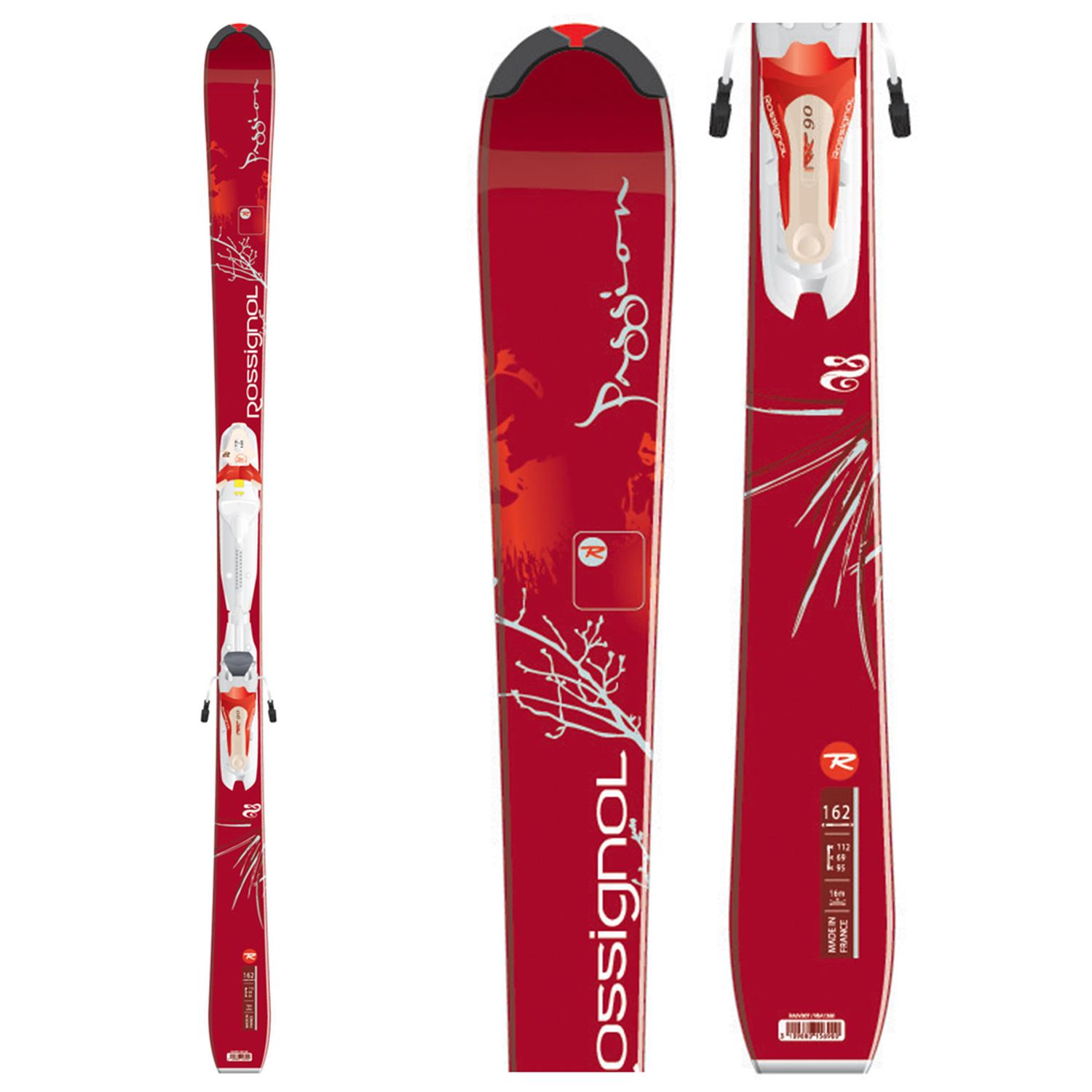 Rossignol Passion Skis + Rossignol Saphir 90 Bindings 2009 evo outlet