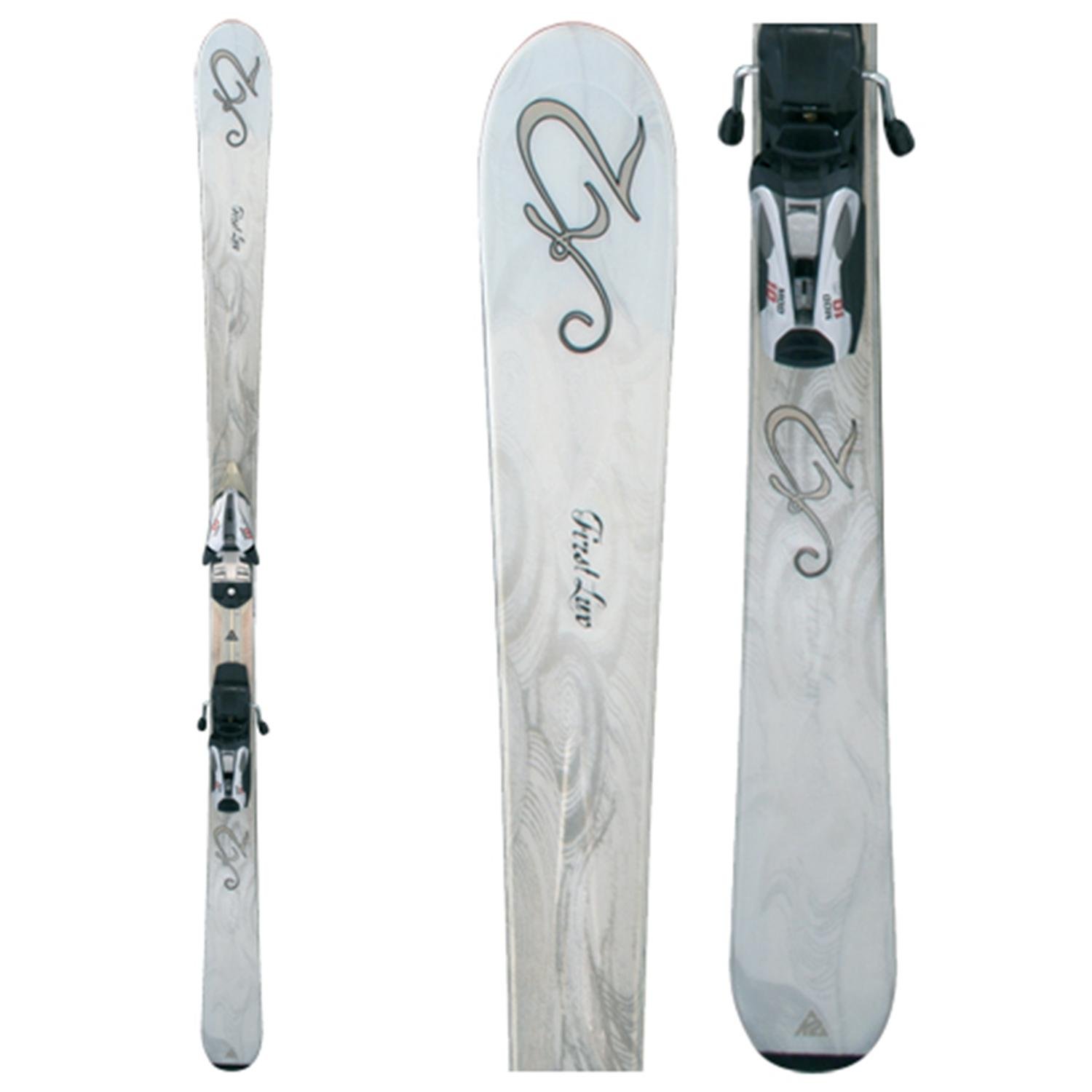 K2 First Luv Skis + Bindings Women's Used 2007 evo outlet