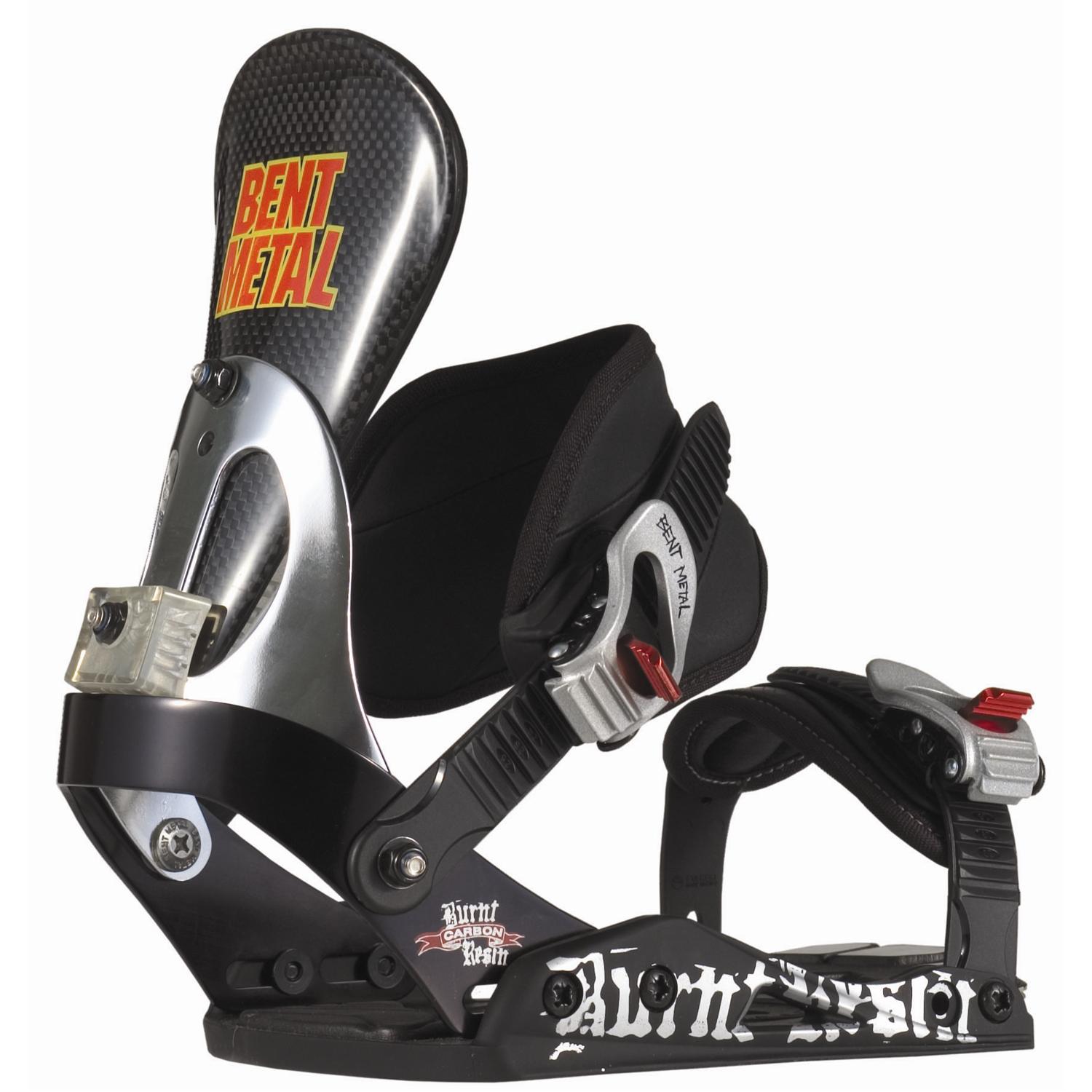 Bent Metal Burnt Resin Carbon Snowboard Bindings 2006 evo outlet
