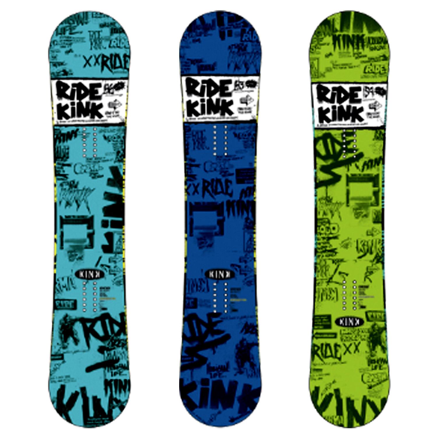 Ride Kink Wide Snowboard 2010 evo outlet
