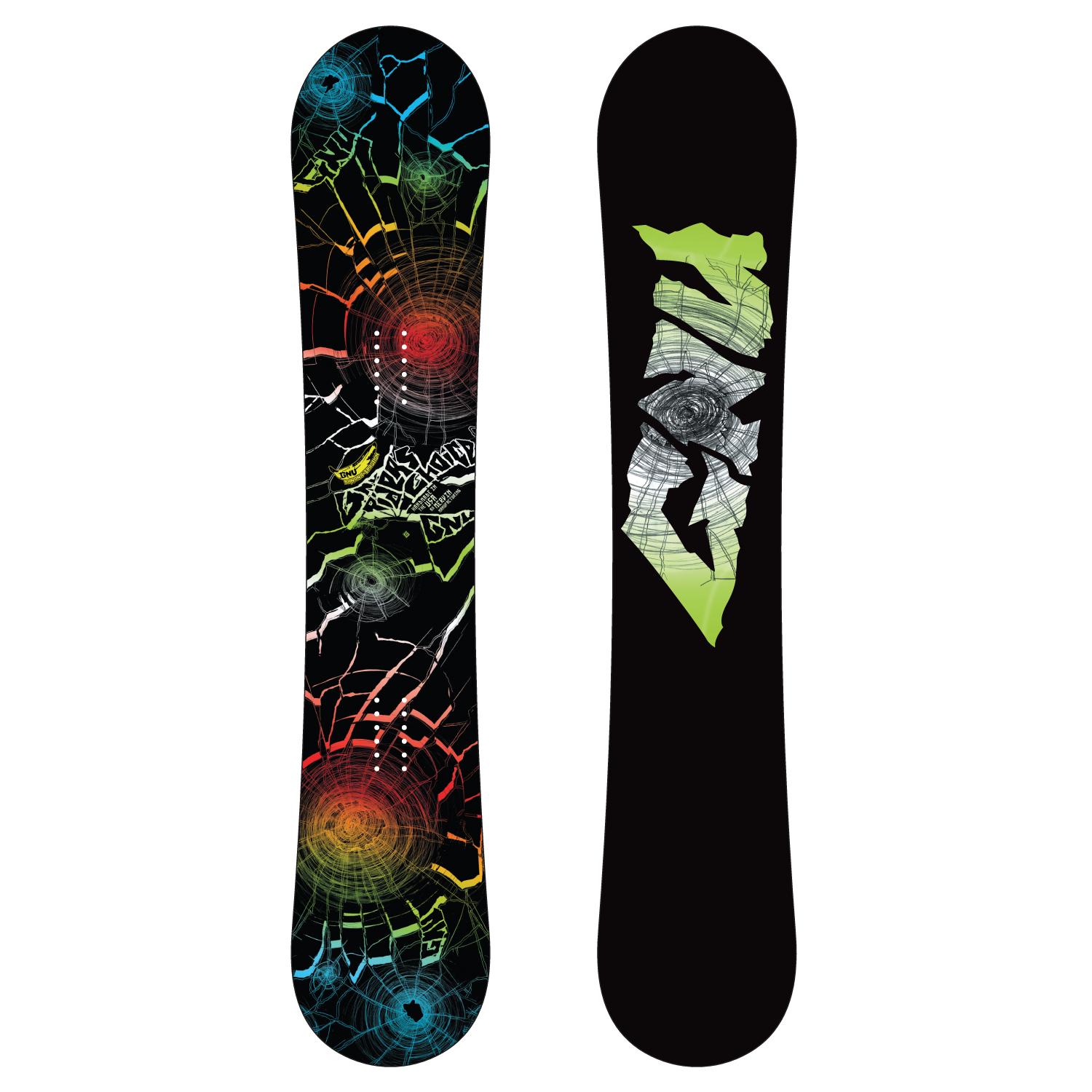 GNU Riders Choice BTX Banana Rocker Snowboard 2010 evo outlet