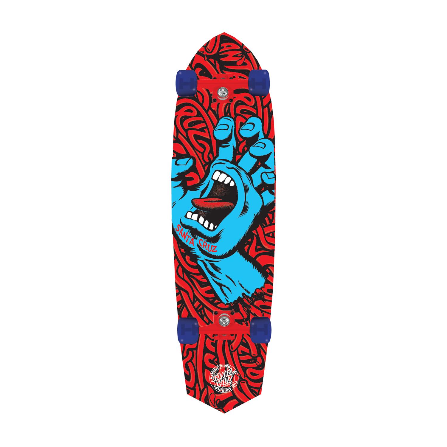 Santa Cruz Screaming Hand Artery Skateboard Complete evo