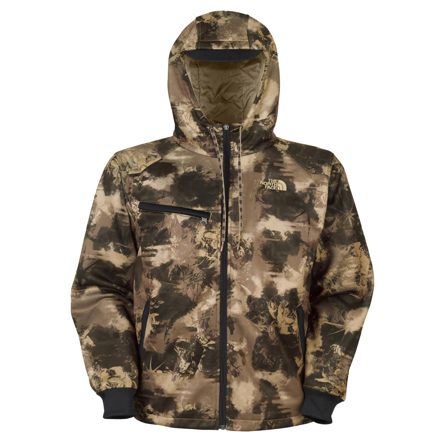 north face hoodie camo