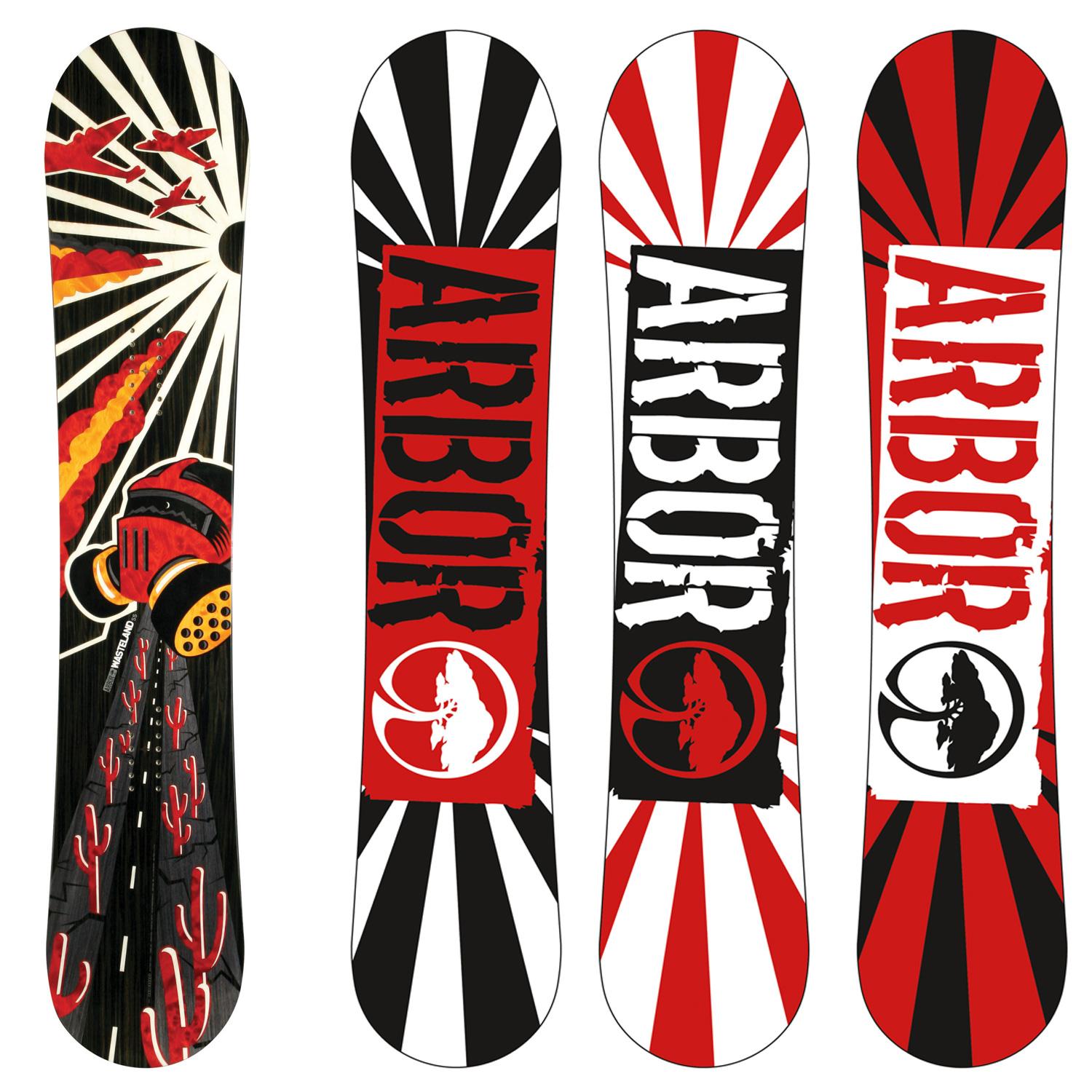 Arbor Wasteland Snowboard 2011 evo outlet