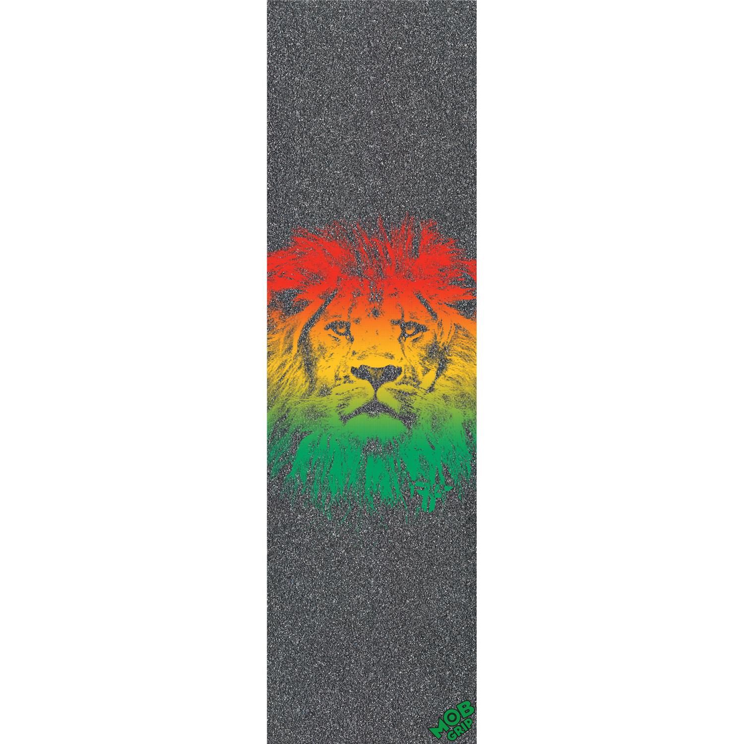 Fallen Rasta Lion Graphic Mob Grip Tape Sheet evo