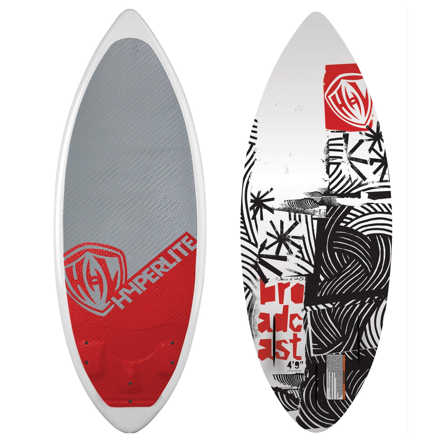 Hyperlite Broadcast Wakesurf Board Blem 2010 evo outlet