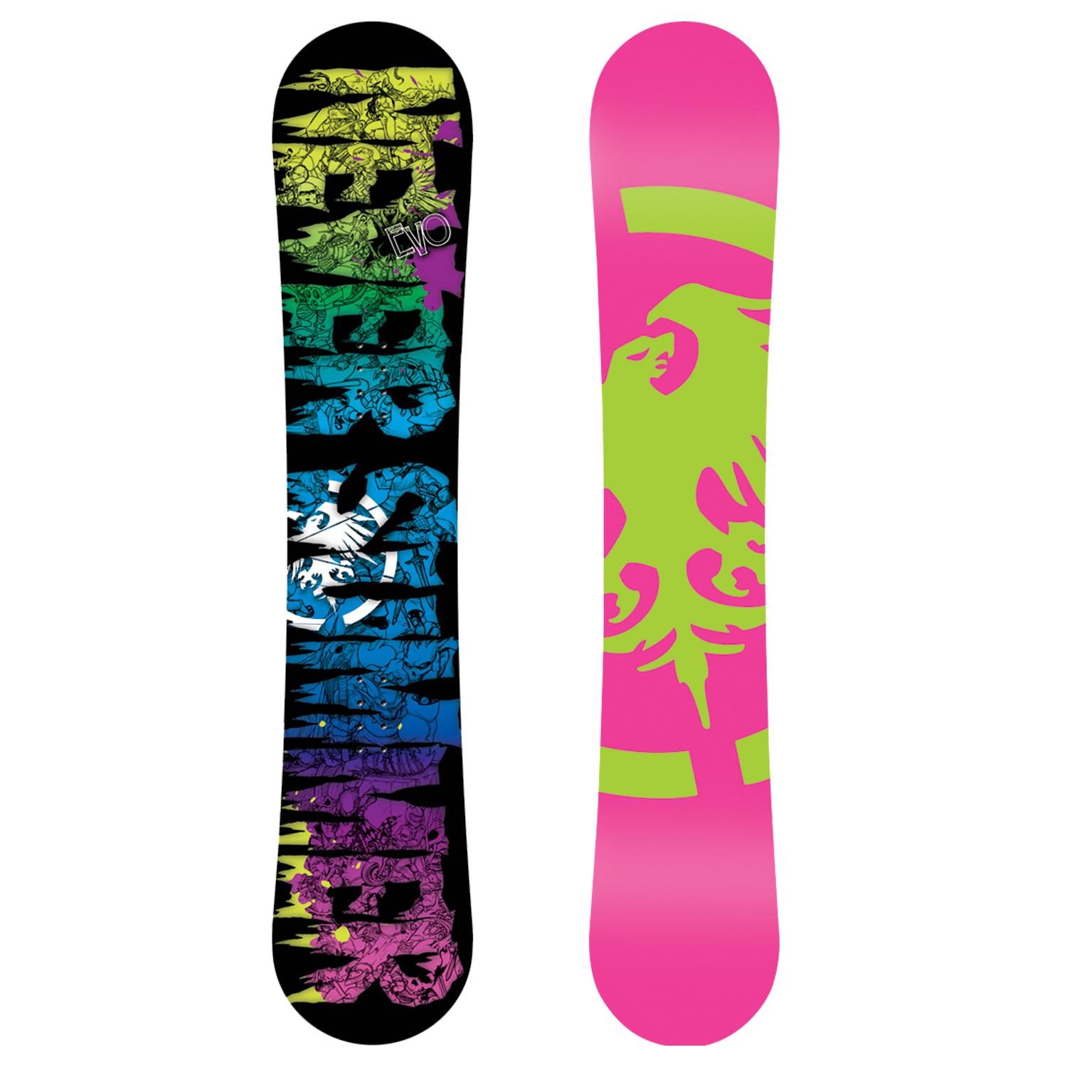 Never Summer Evo (Black) Rocker Snowboard 2011 evo outlet