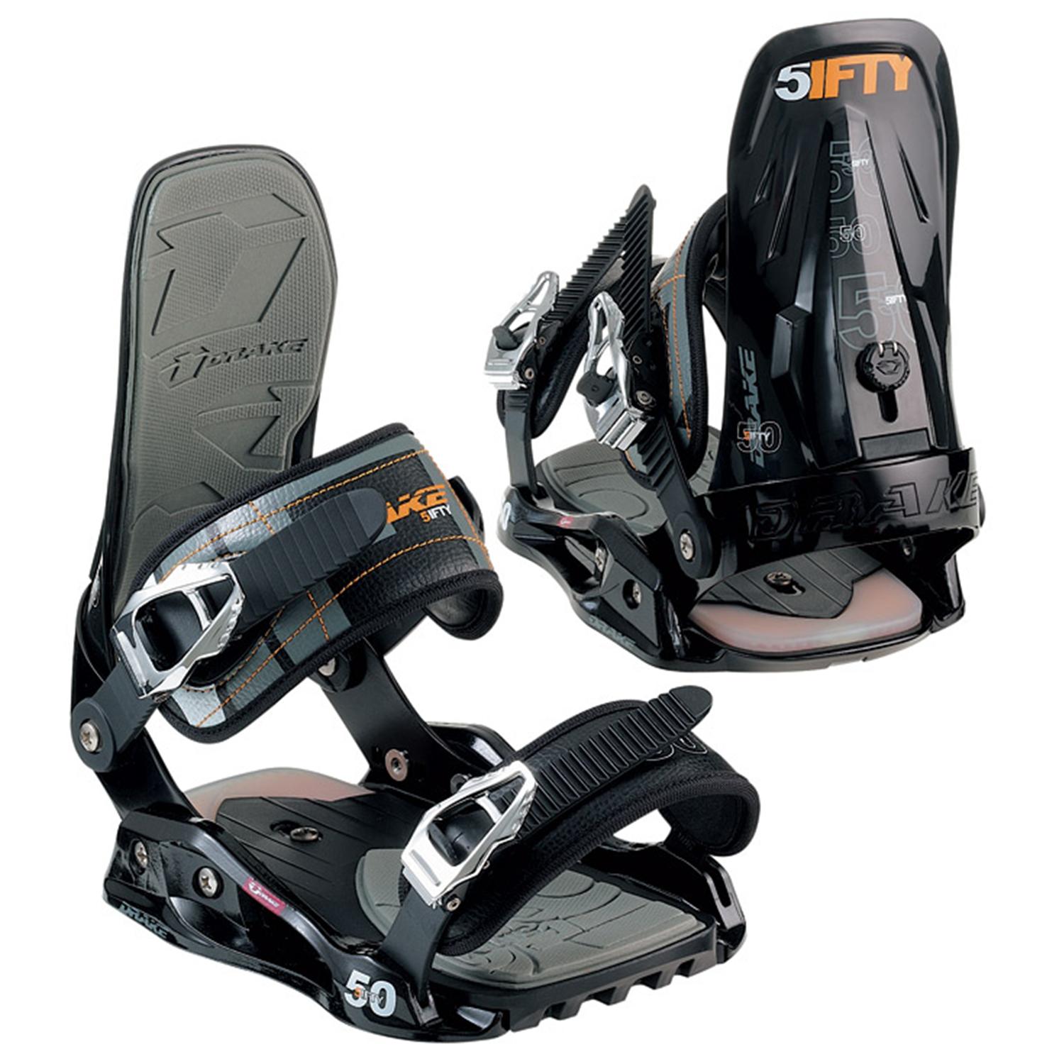 Drake Fifty Snowboard Bindings 2006 evo outlet