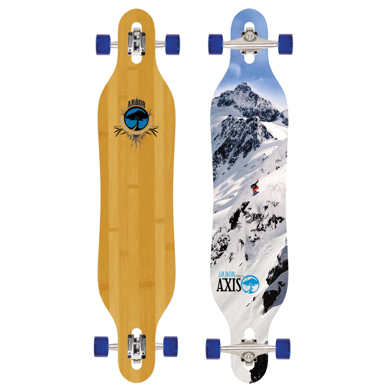 Arbor Axis Bamboo Longboard evo outlet