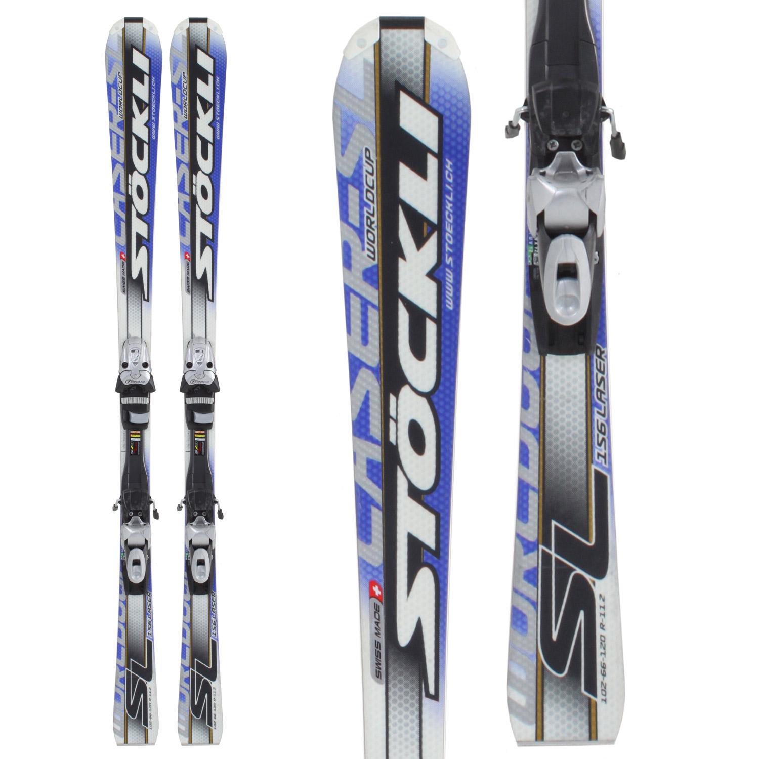 Stockli Laser SL Skis + Bindings Used 2010 evo outlet