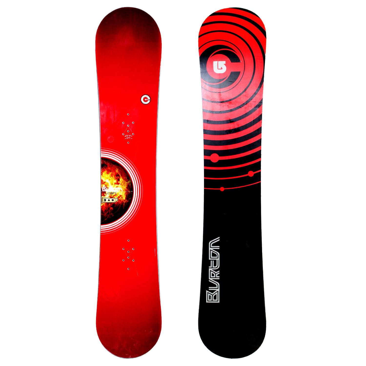 Burton Clash Snowboard (Red) Used 2007 evo outlet