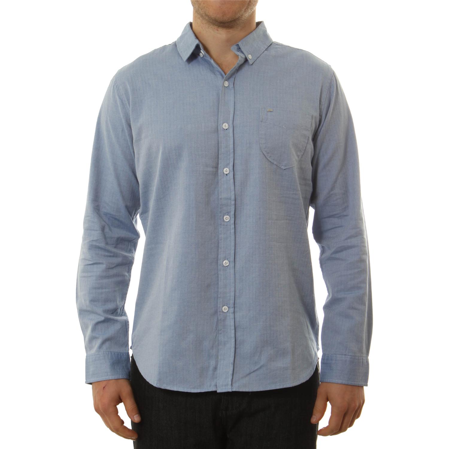 Obey Clothing Staple Woven Button Down Shirt