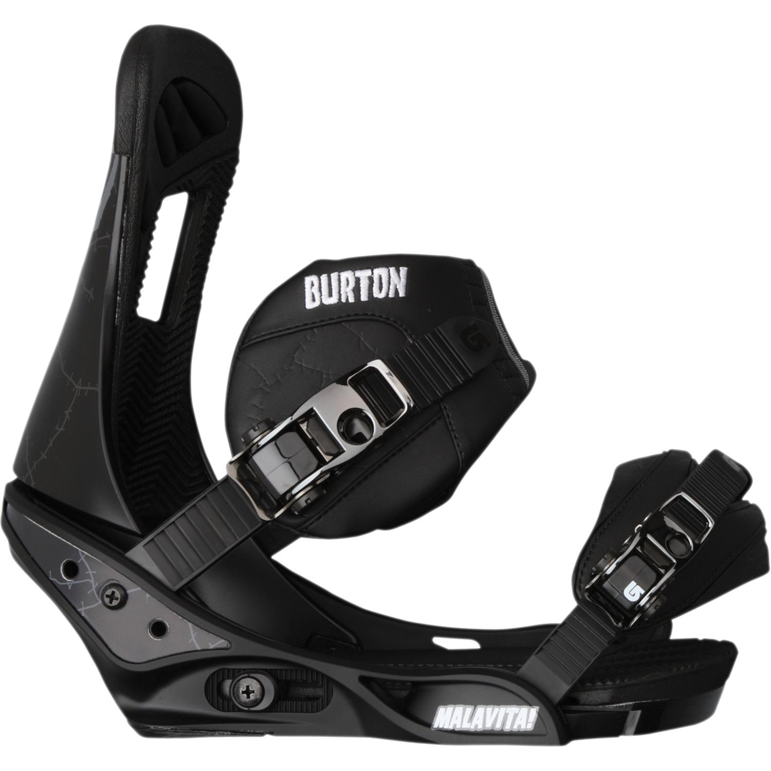 Burton Malavita Snowboard Bindings 2011 evo outlet
