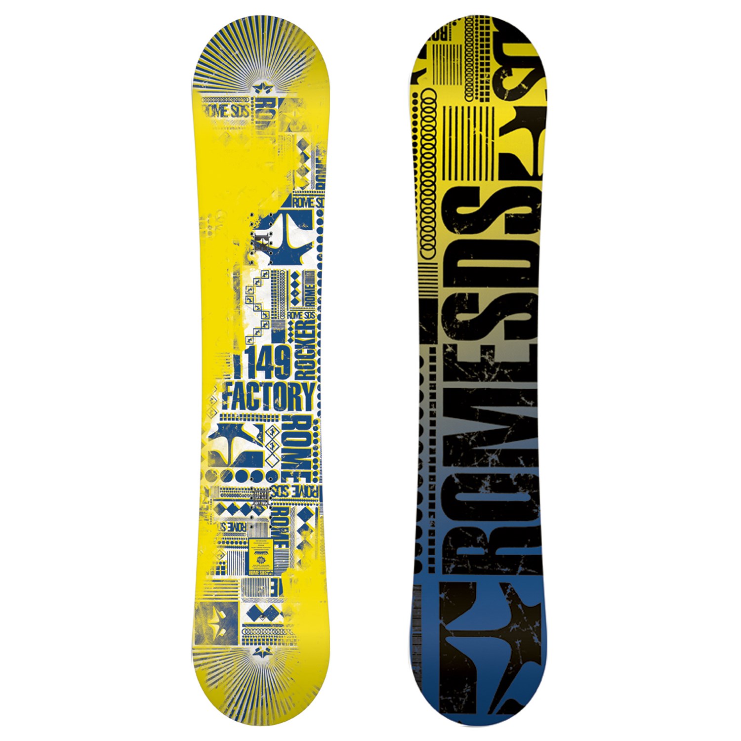 rome factory rocker snowboard