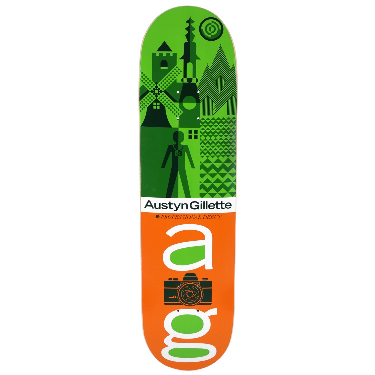 Habitat Austyn Gillette Focus Pro Debut Large Skateboard Deck | evo