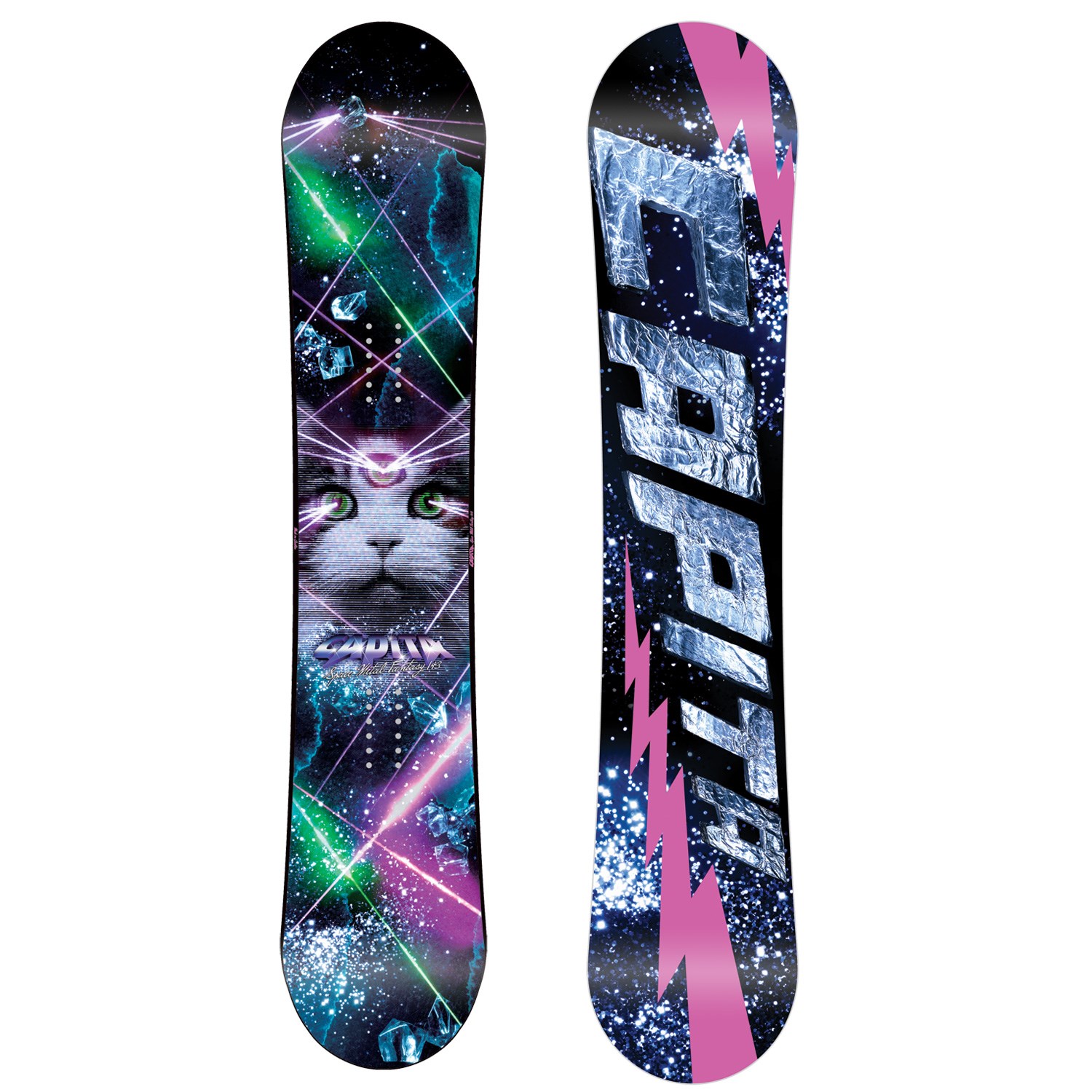 CAPiTA Space Metal Fantasy FK Snowboard + Union Trilogy Snowboard