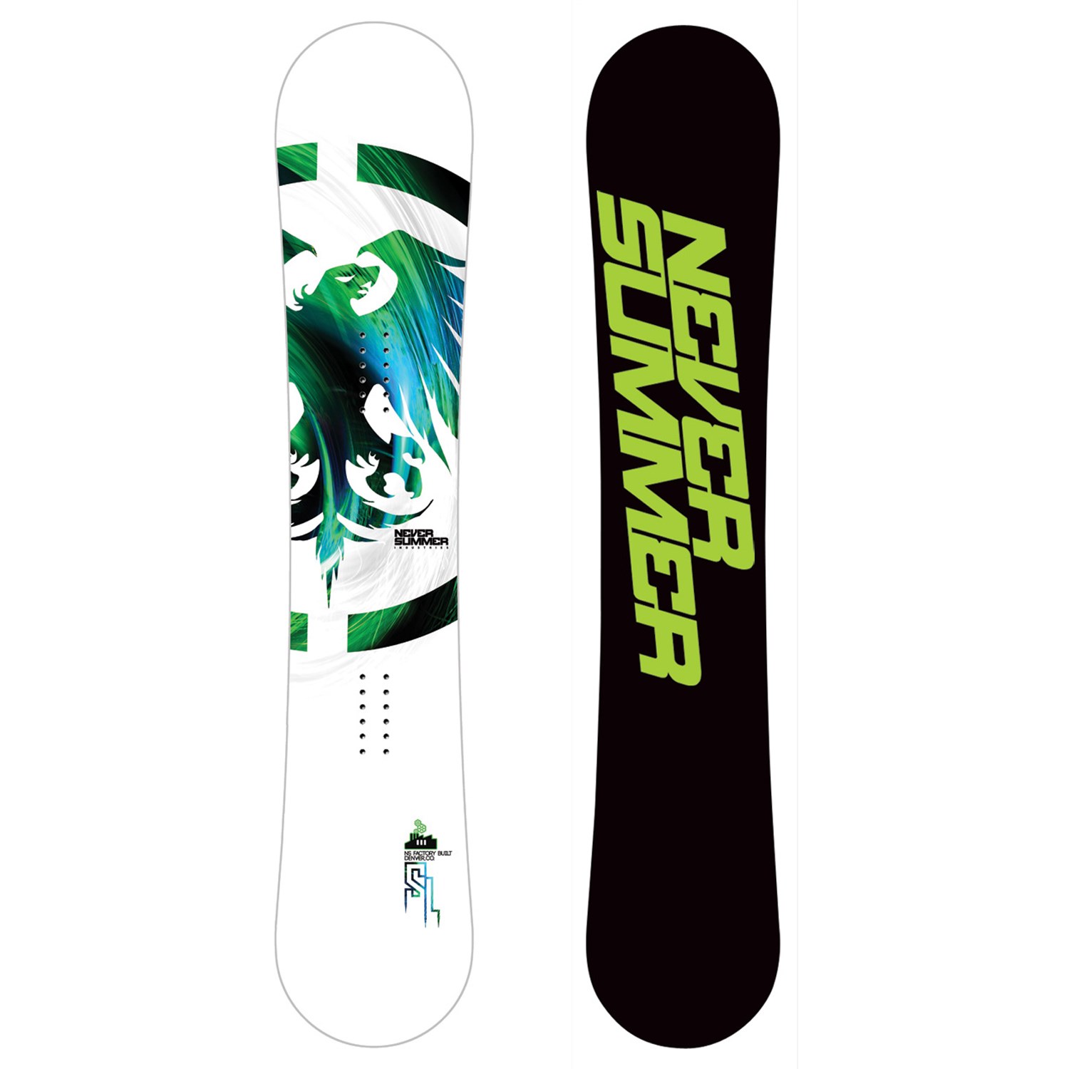 Never Summer SL (White) Snowboard 2012 evo outlet