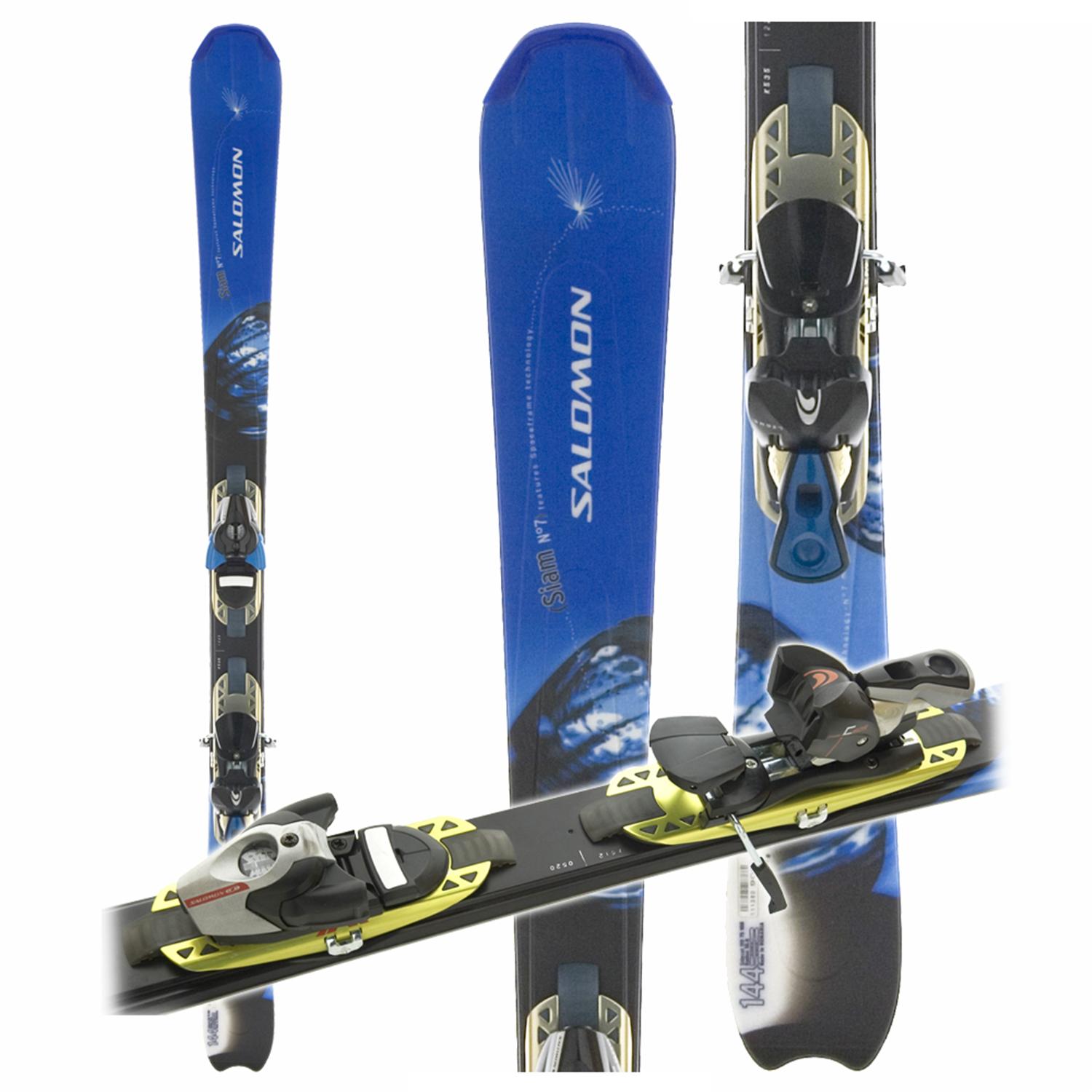 Salomon Siam 7 Pilot Skis + Salomon S710 Ti Bindings Women's 2006