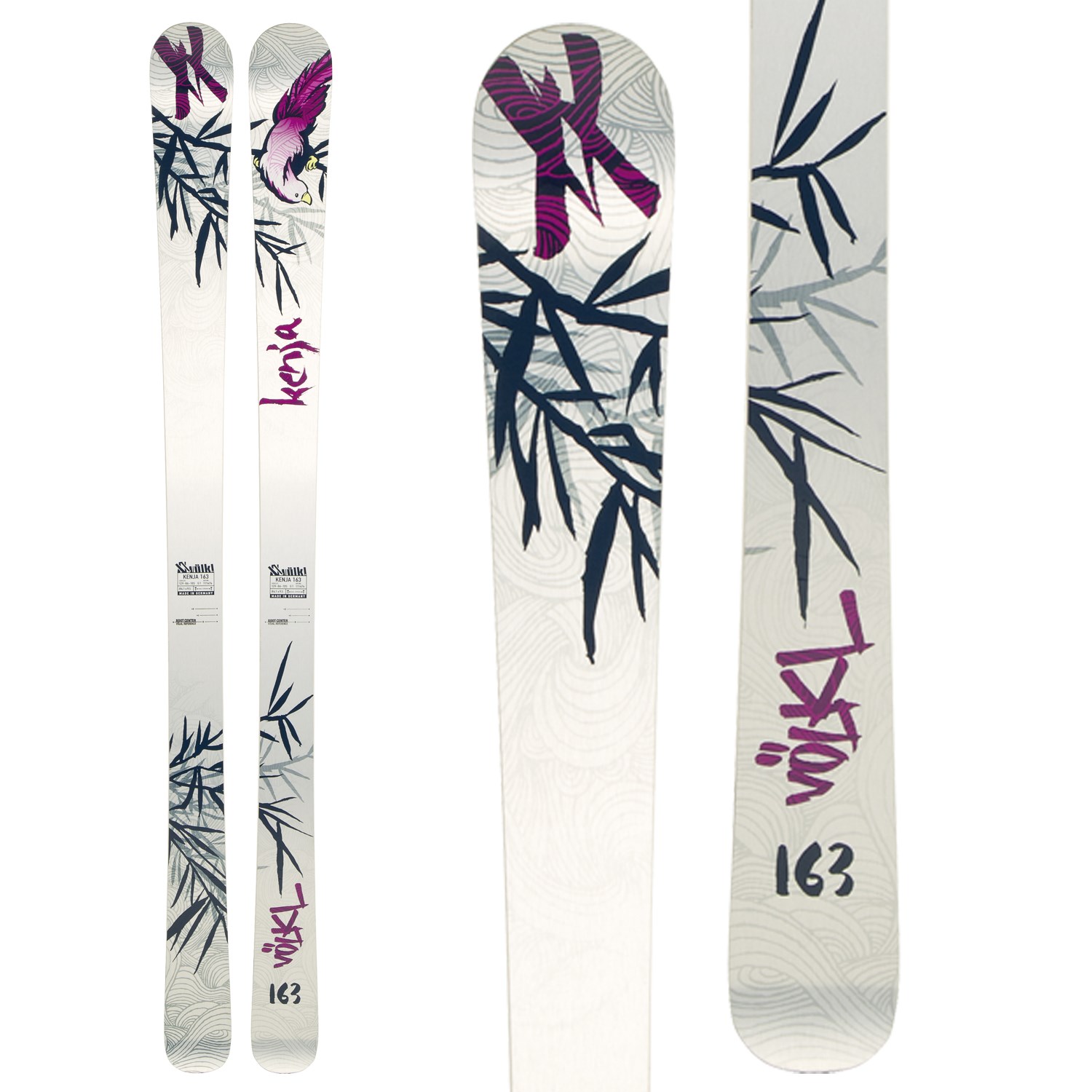 Volkl Kenja Skis Womens 2012 Evo Outlet