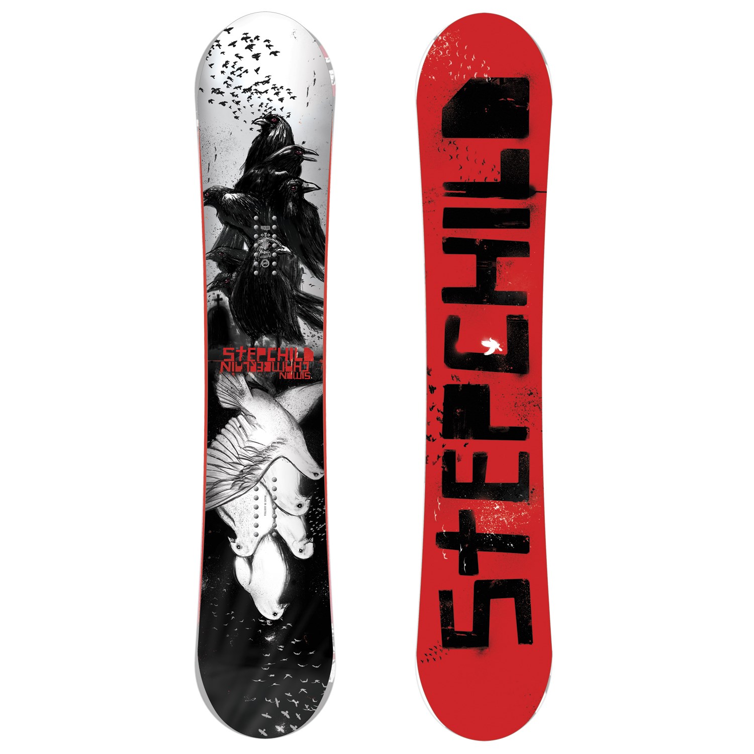 StepChild Simon Chamberlain Pro Model Snowboard 2012 evo outlet