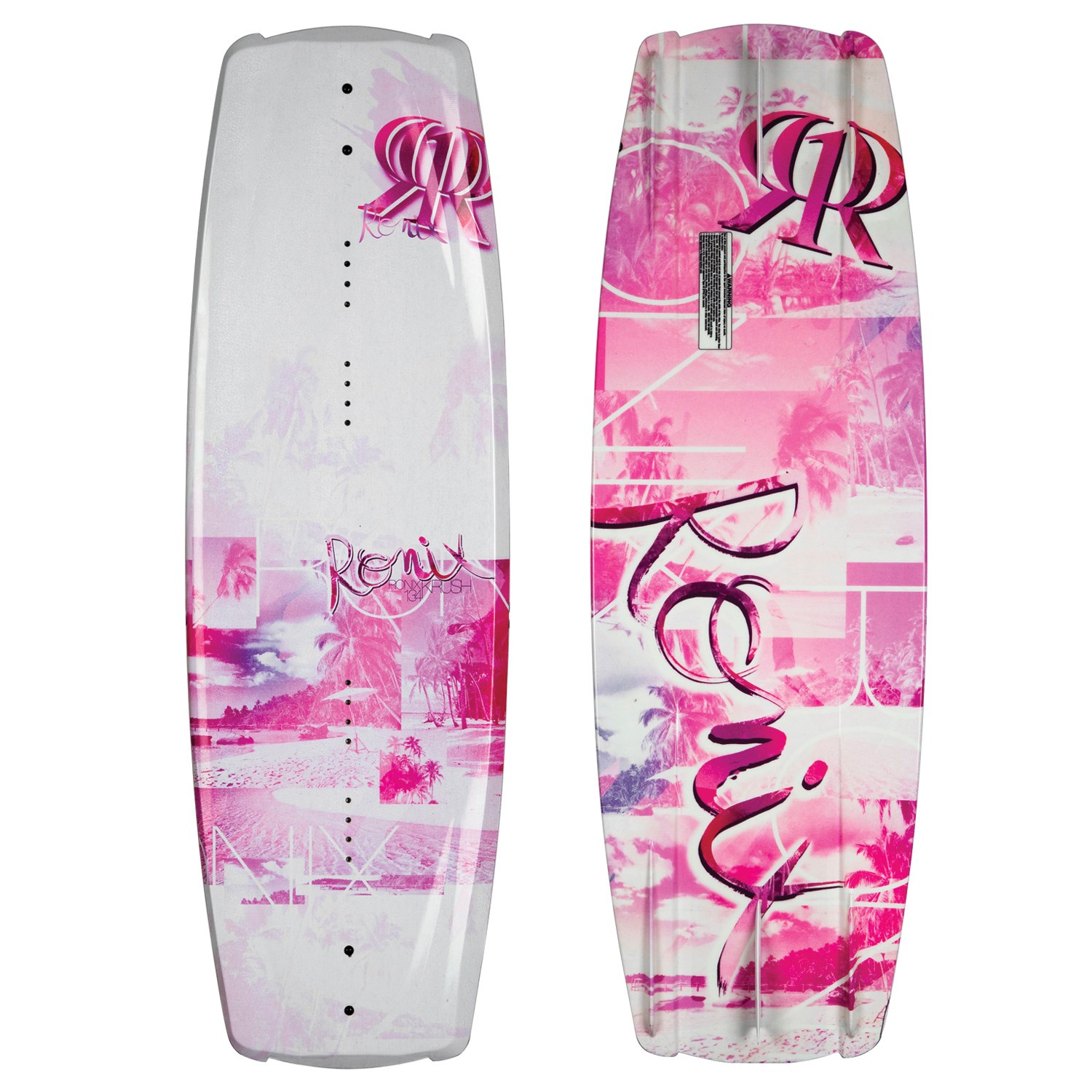 Ronix Krush Wakeboard (Blem) + Luxe Bindings Women's 2011 evo outlet