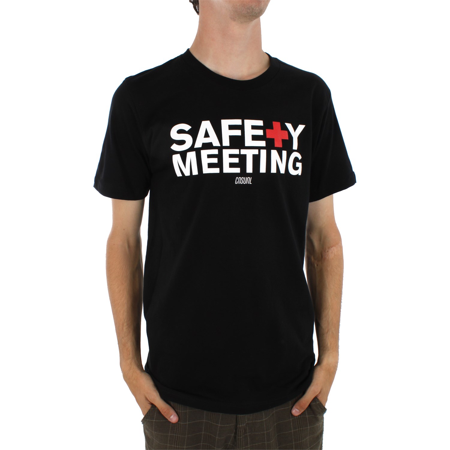 Casual Industrees Safety Meeting 2 T Shirt evo