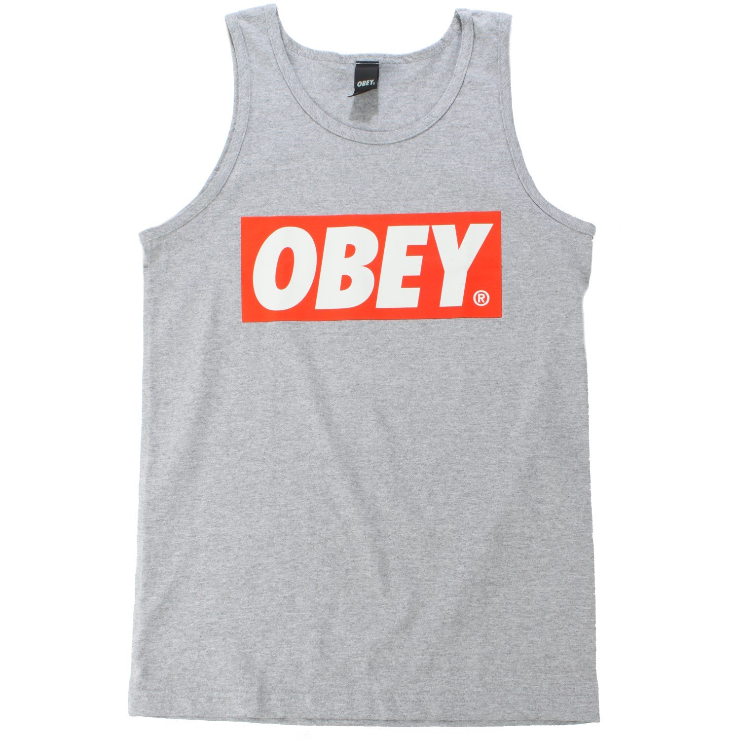 Obey Clothing Bar Logo Tank Top evo outlet