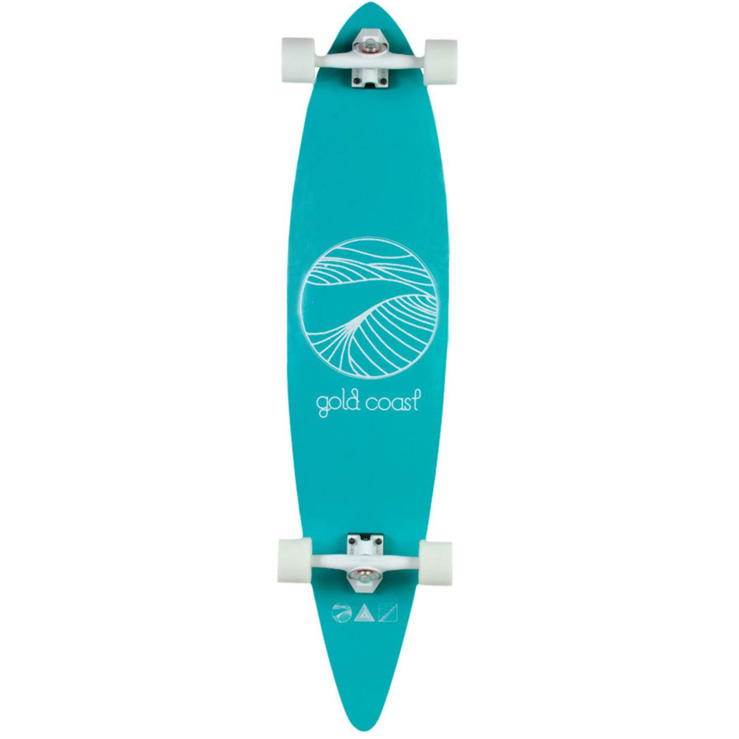 Gold Coast The Classic Turquoise Floater Longboard Complete evo