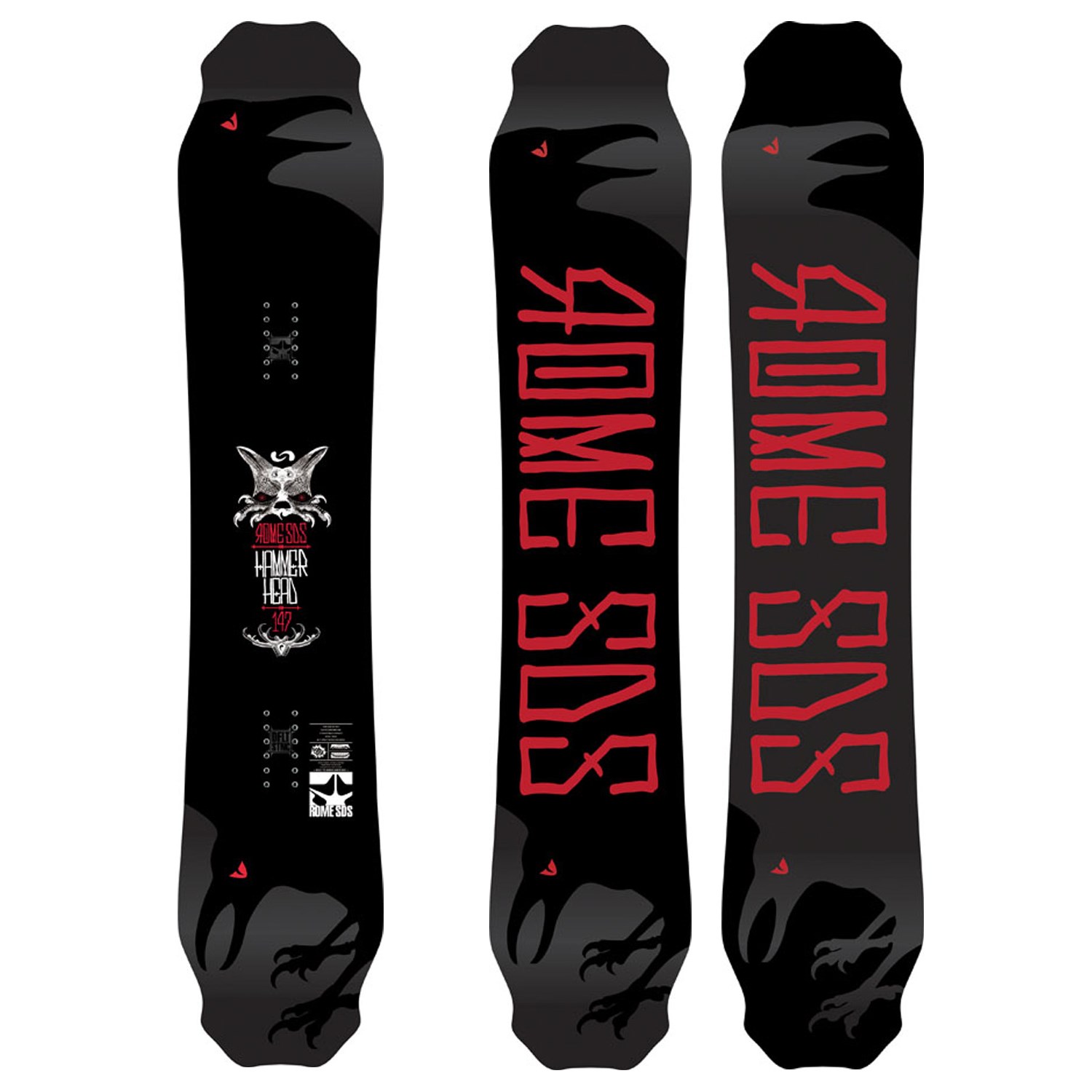Rome Hammerhead Snowboard 2013 evo outlet