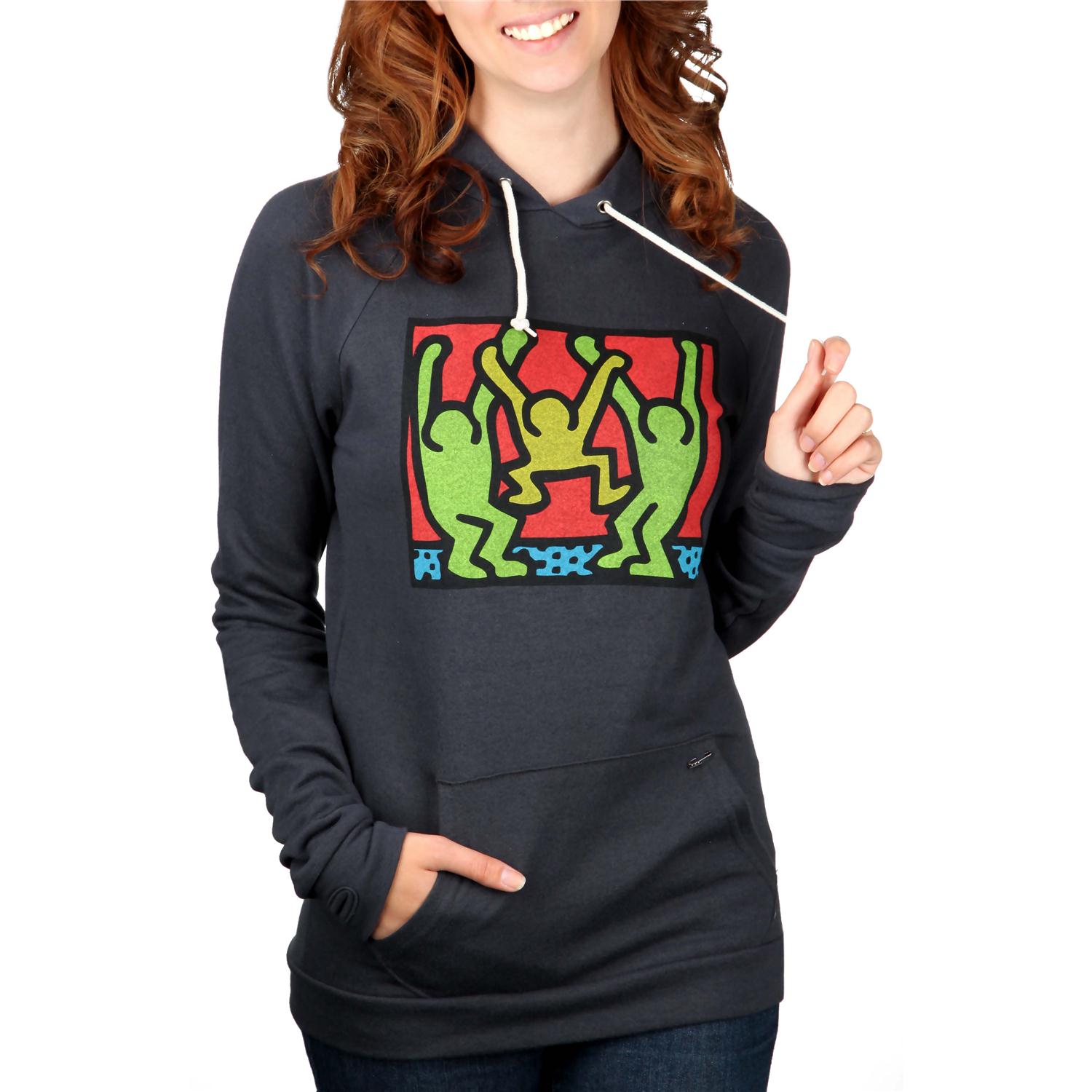 Obey Clothing Haring Friends Pullover Hoodie Women's evo
