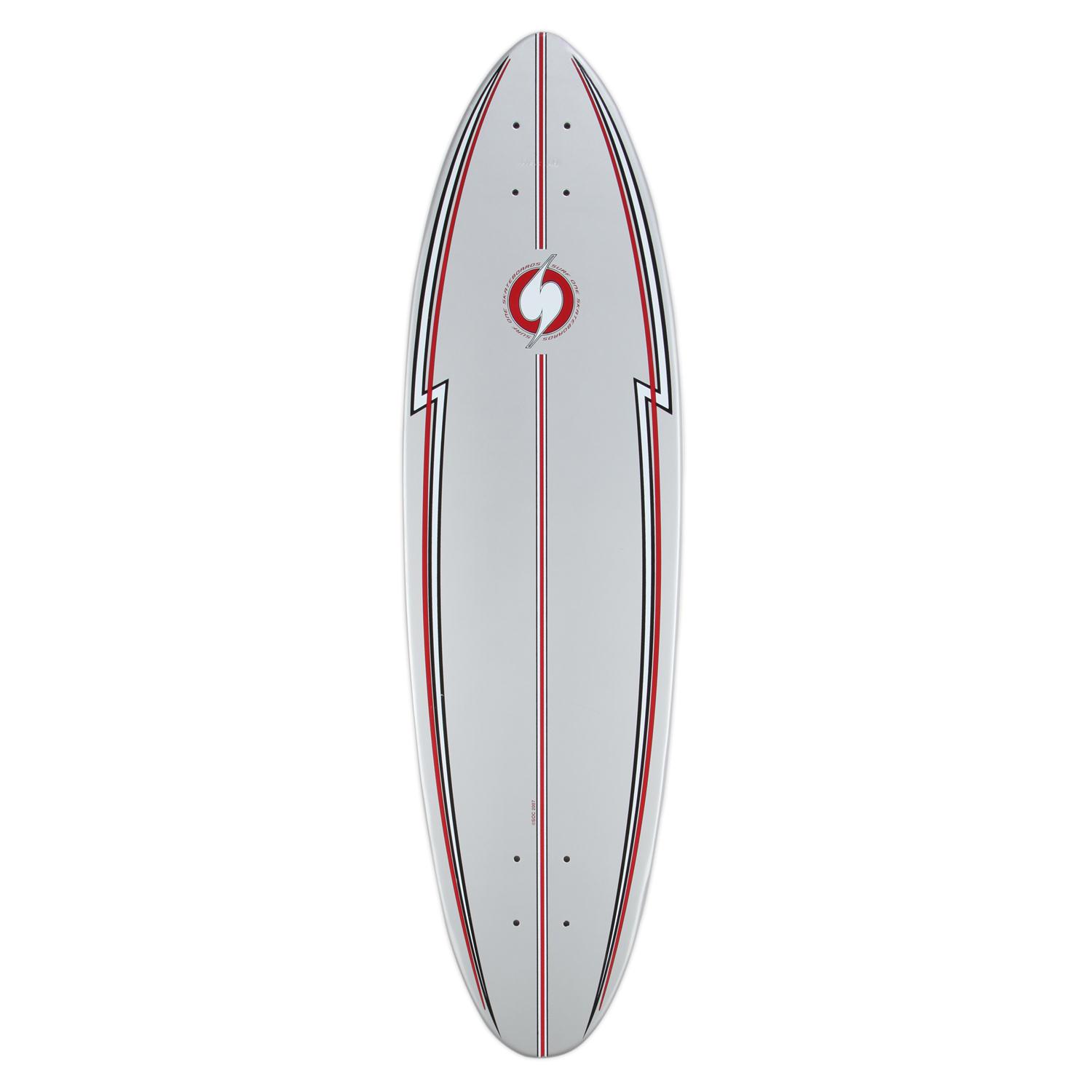 Surf One Silver Surfer Skateboard Deck evo