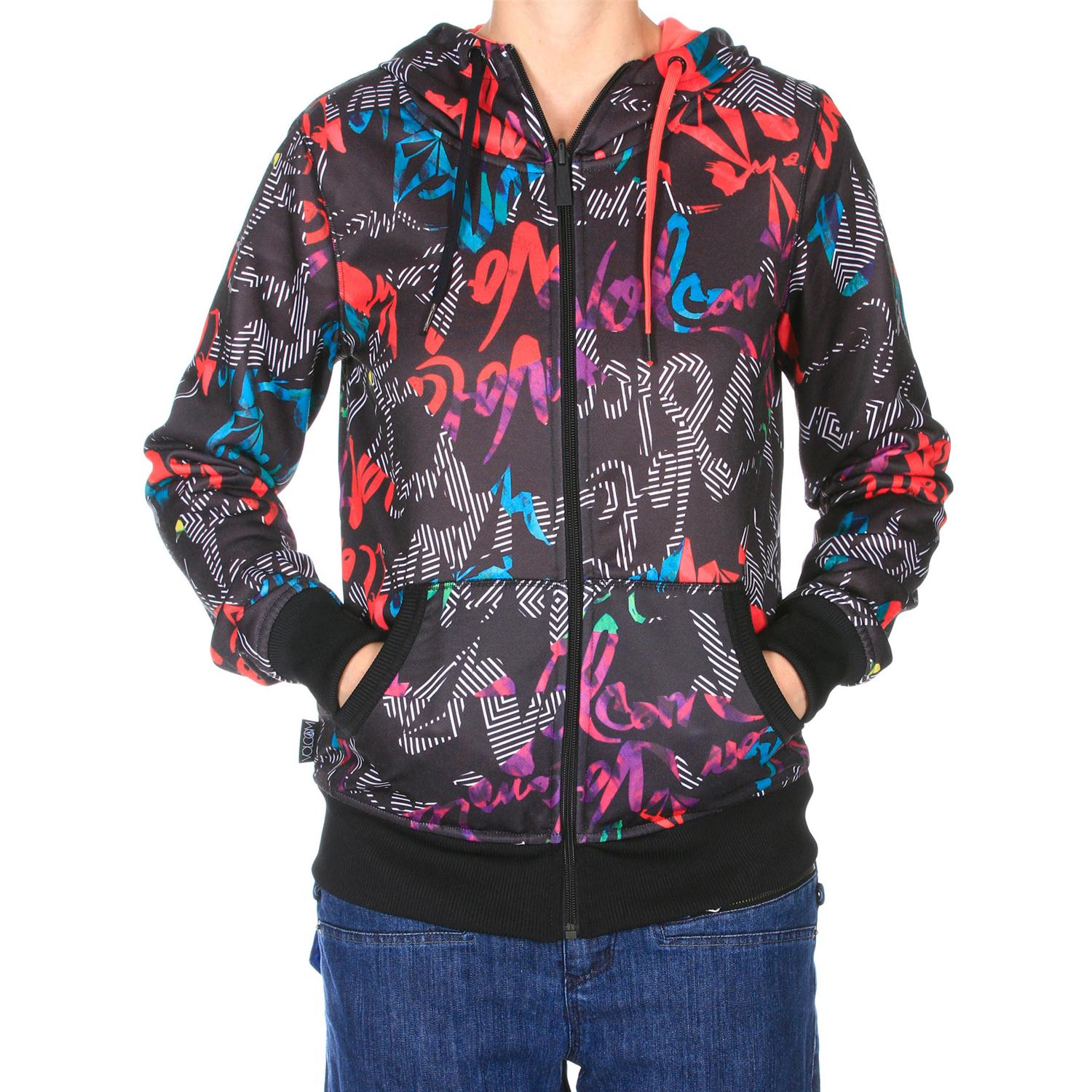 volcom zip up hoodies