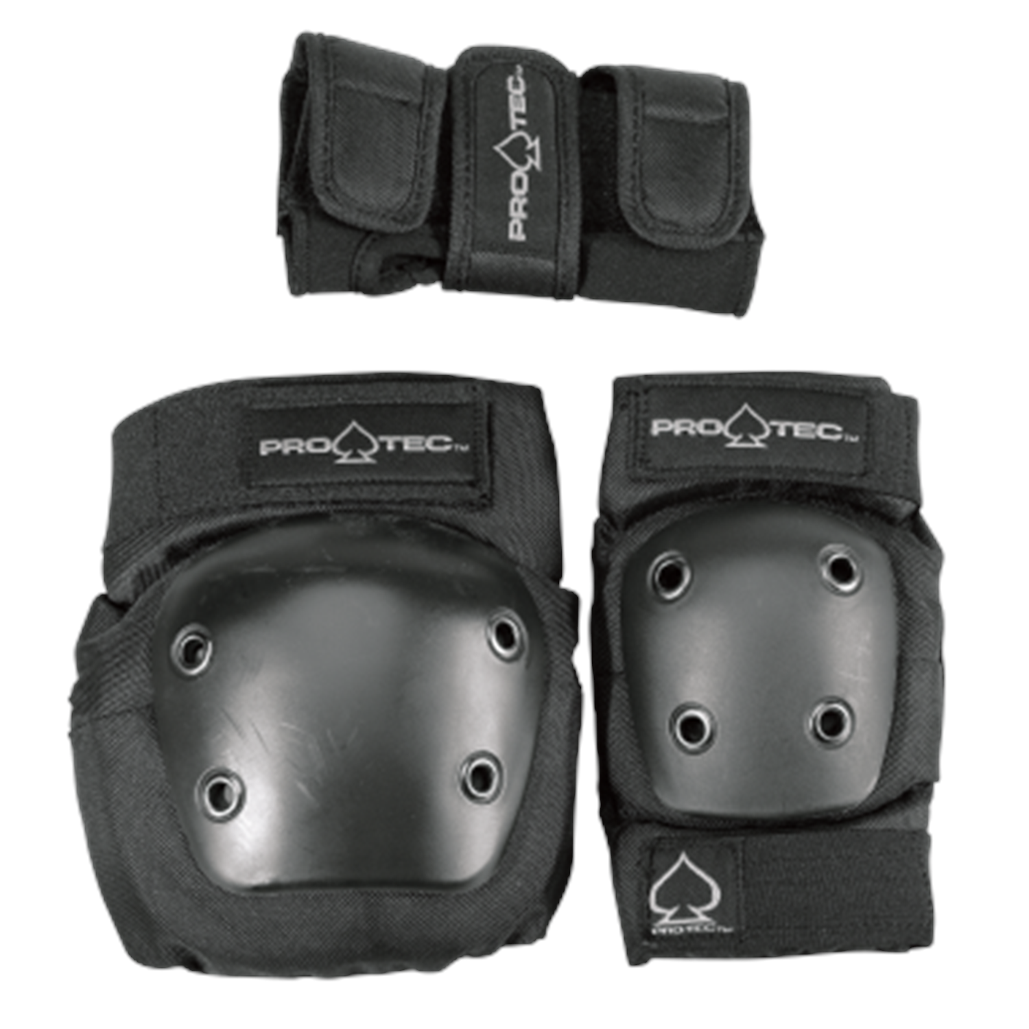 Pro Tec Street Gear Skateboard Pads 3Pack Big Kids' evo