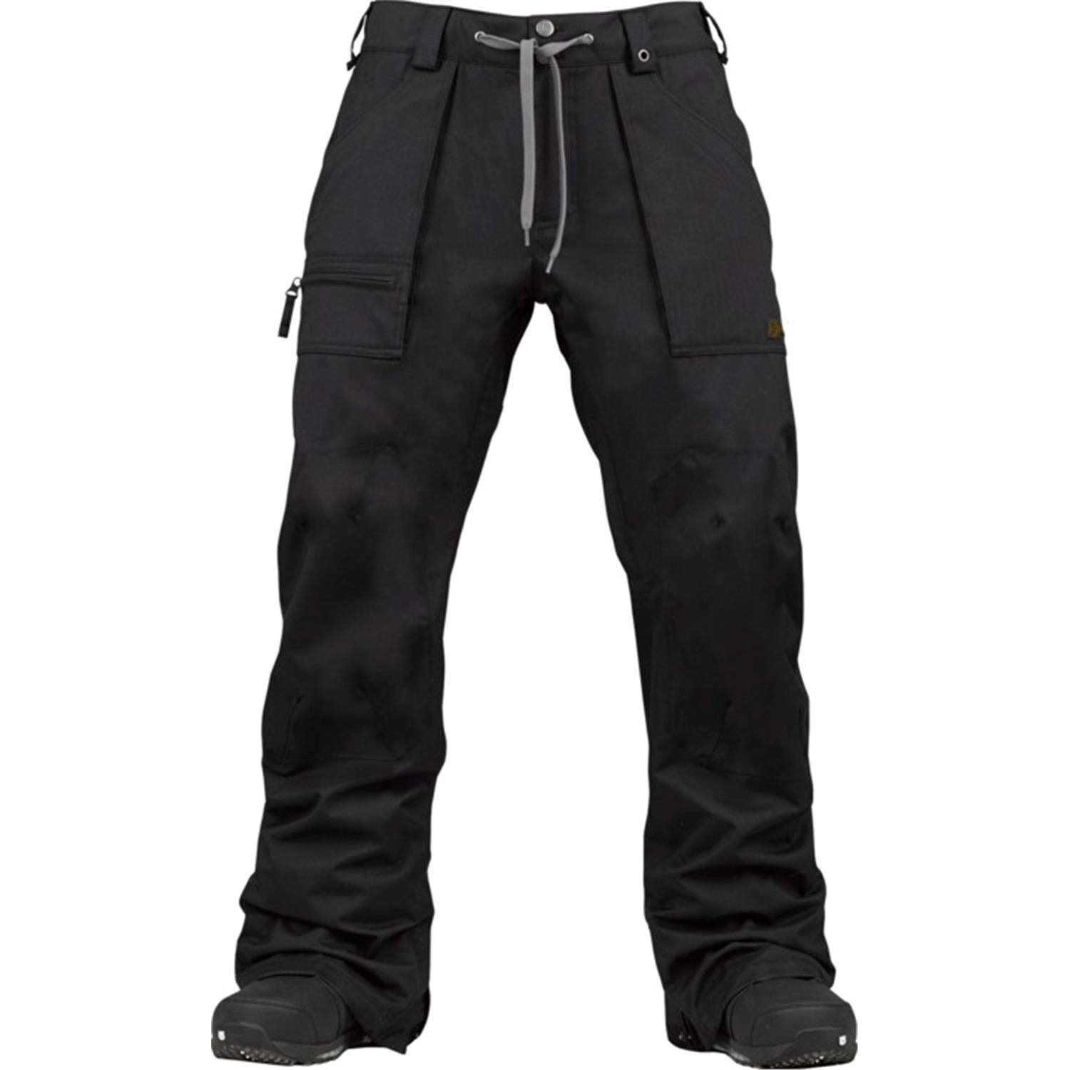 burton black pants