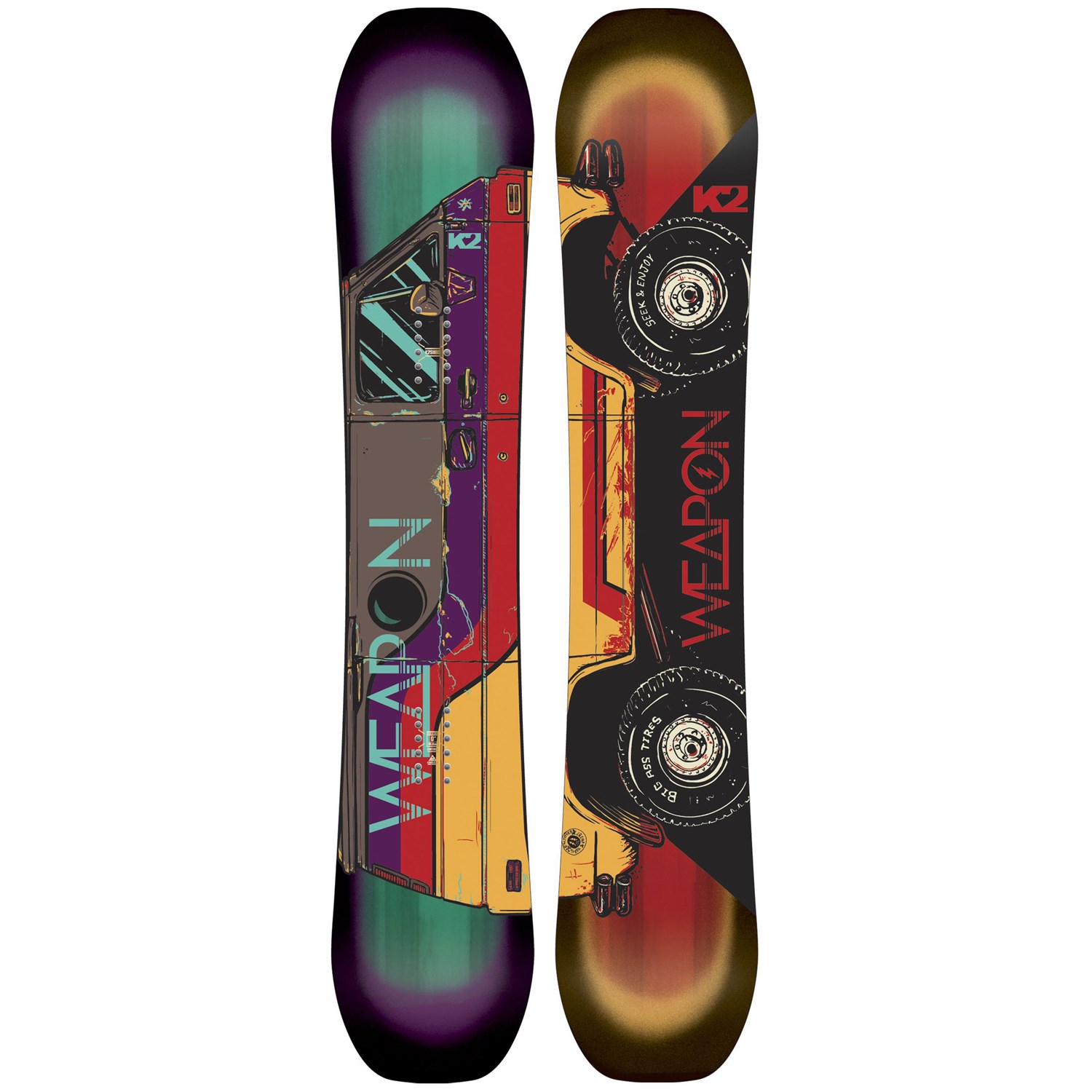 K2 World Wide Weapon Snowboard + Hurrithane Bindings 2015 | evo outlet
