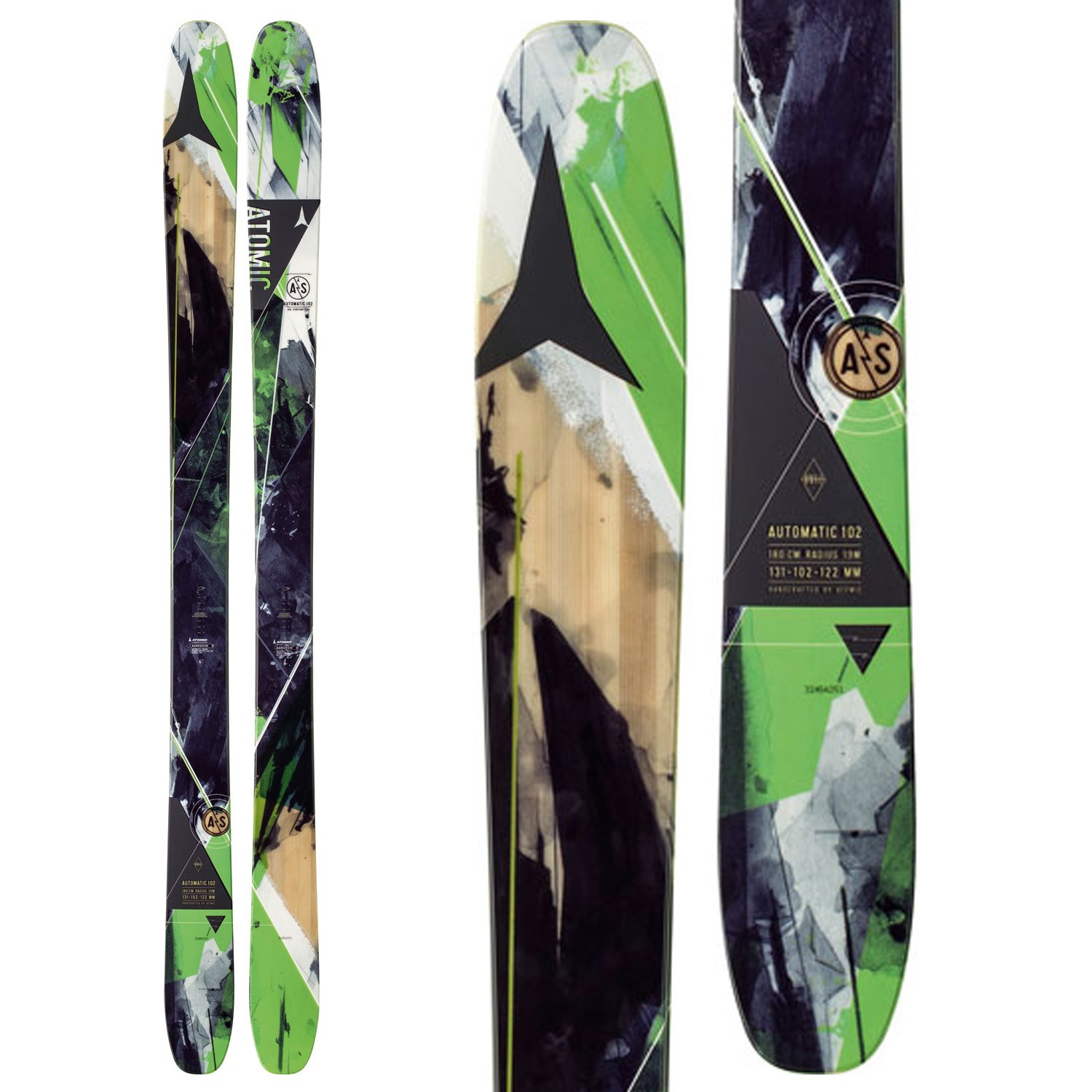 Atomic Automatic 102 Skis 2015 evo