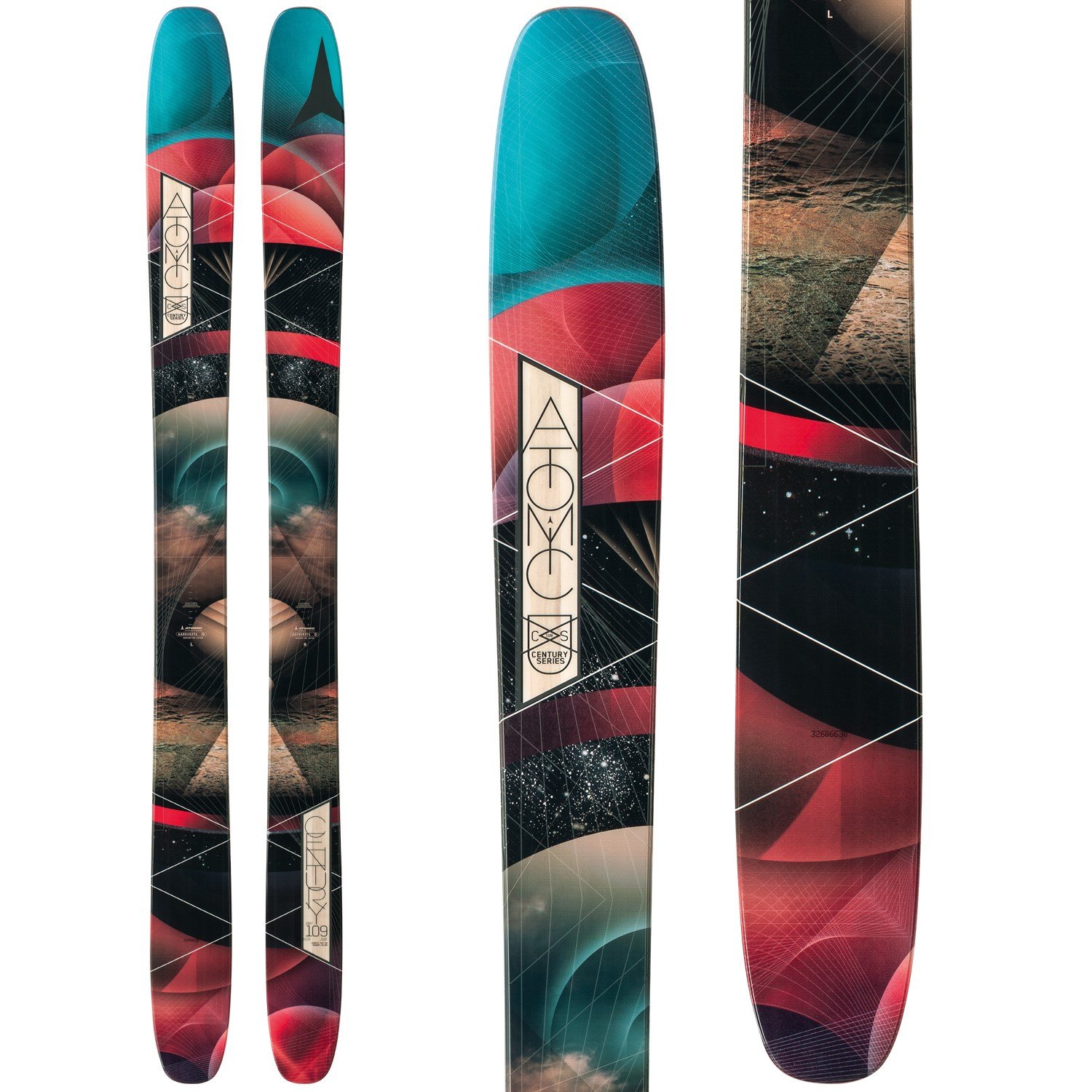 Atomic Century 109 Skis Women's 2015 evo