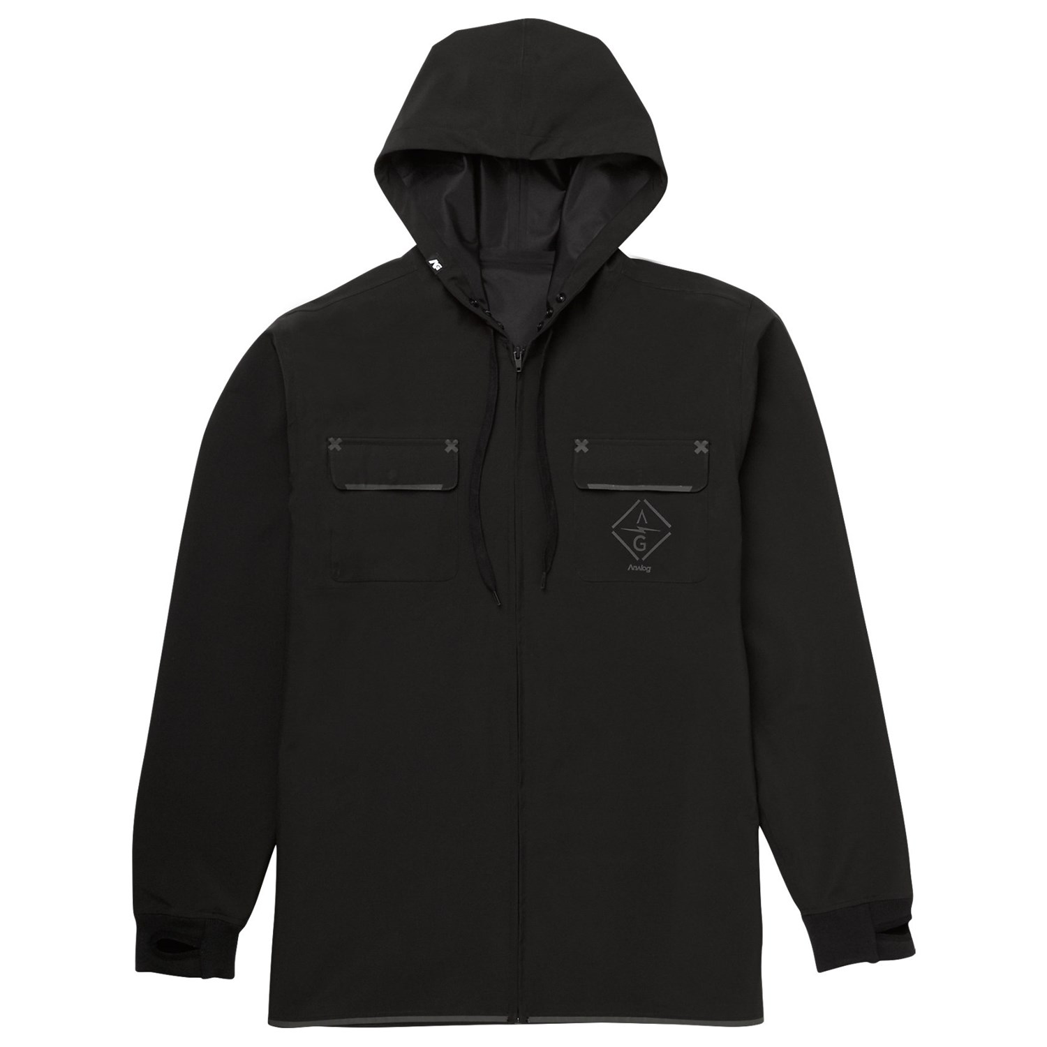 Analog 3L Full Zip Hoodie | evo