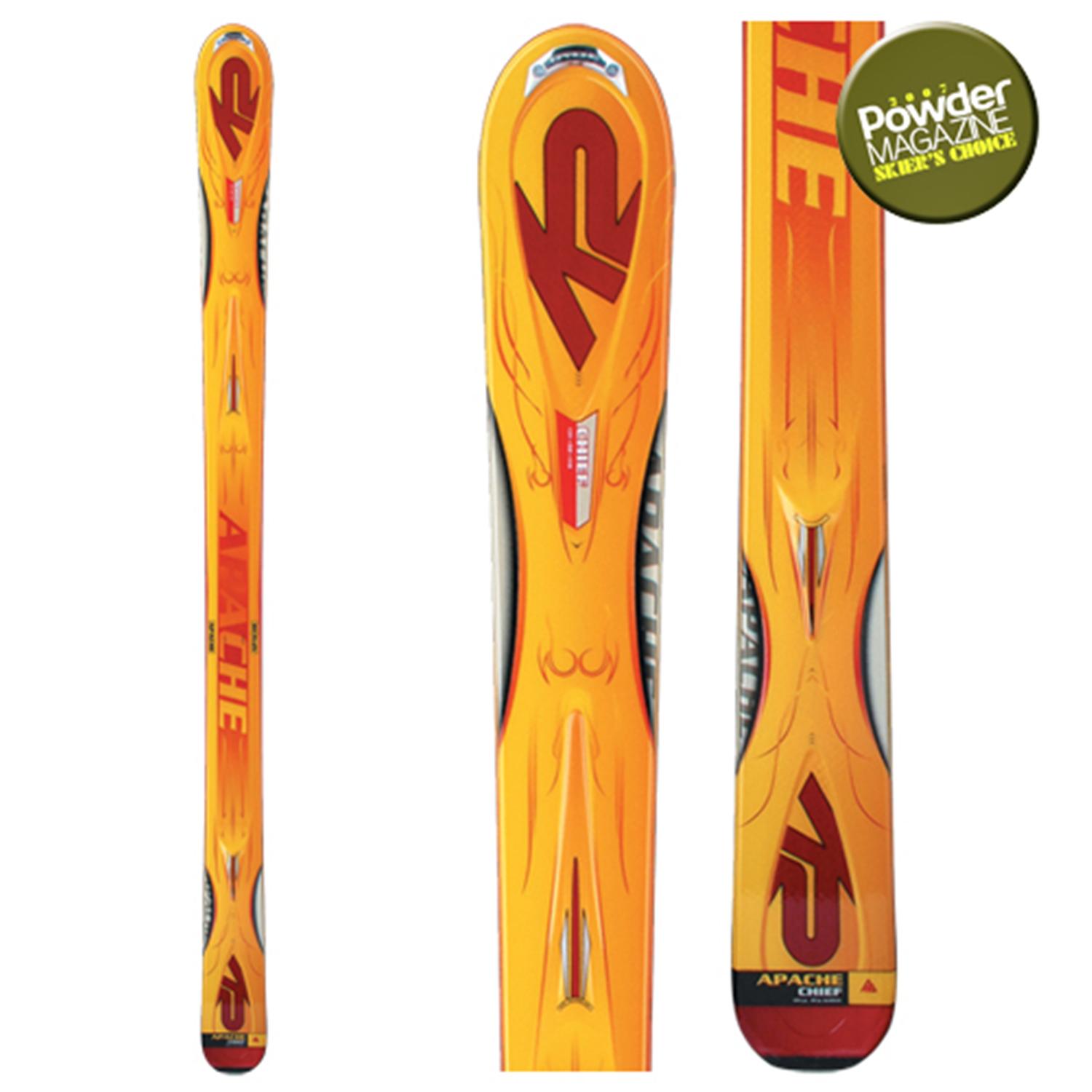 K2 Apache Chief Skis 2007 evo outlet
