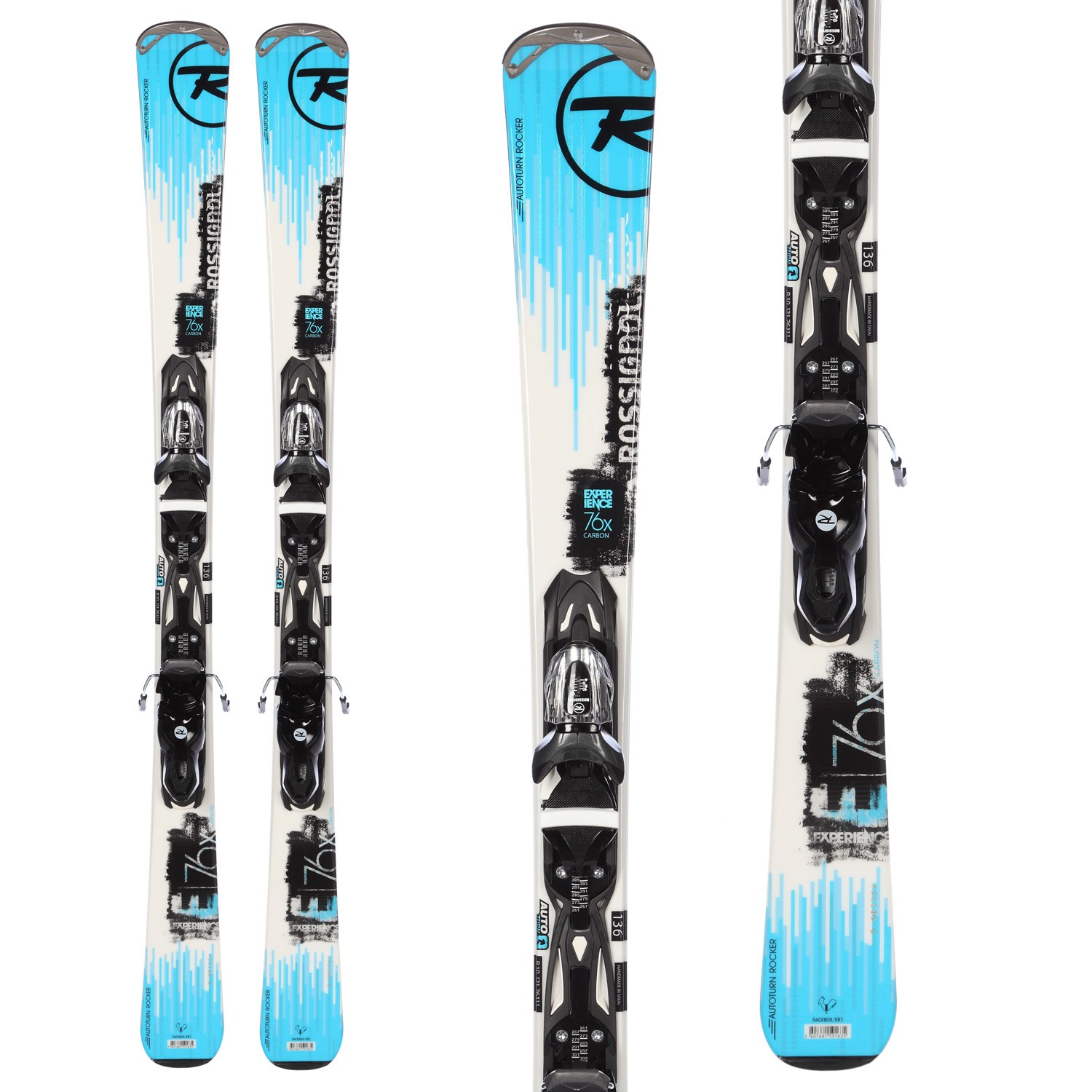 Rossignol Experience 76X Skis + Xelium 110 Bindings 2014 evo outlet