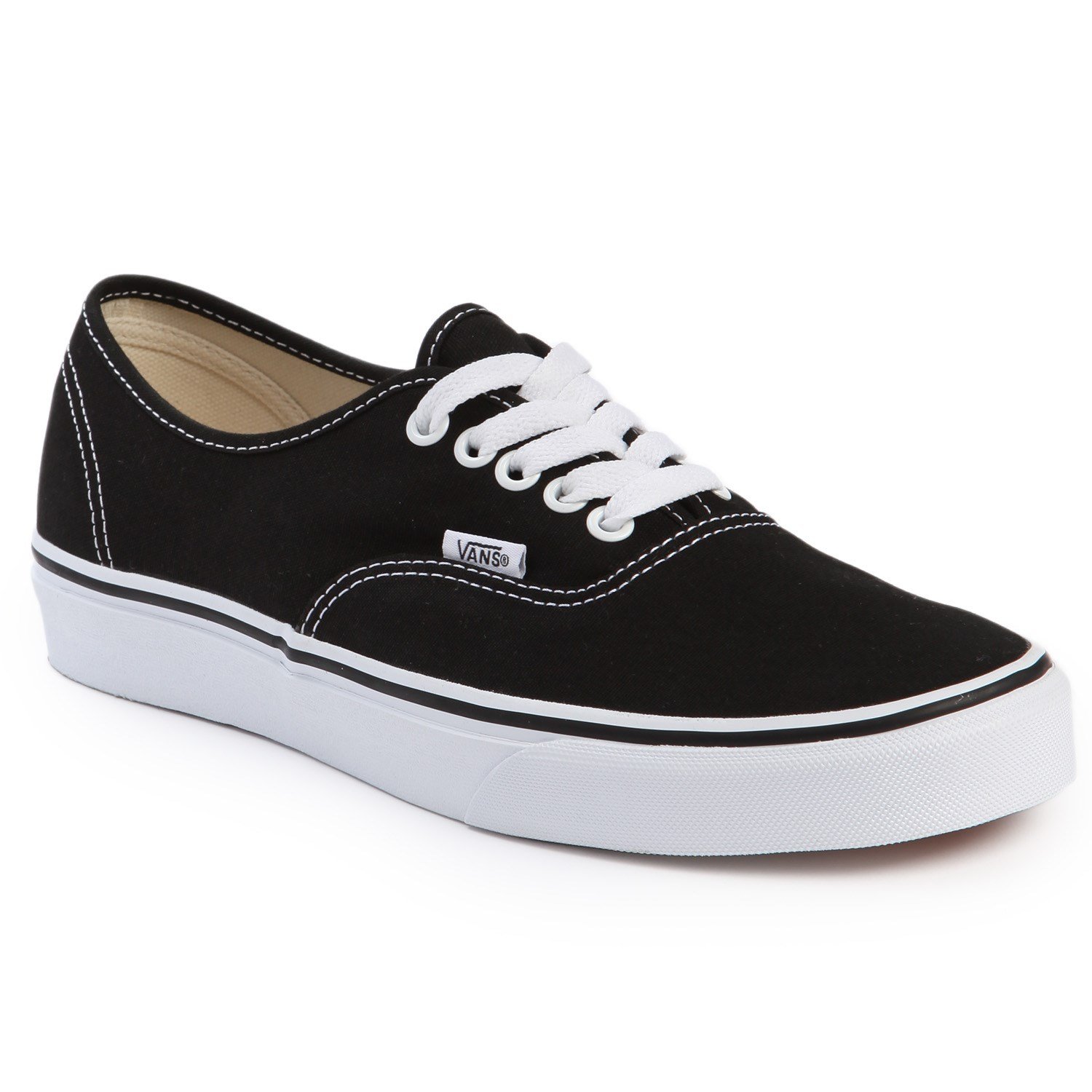 schwarze vans authentic