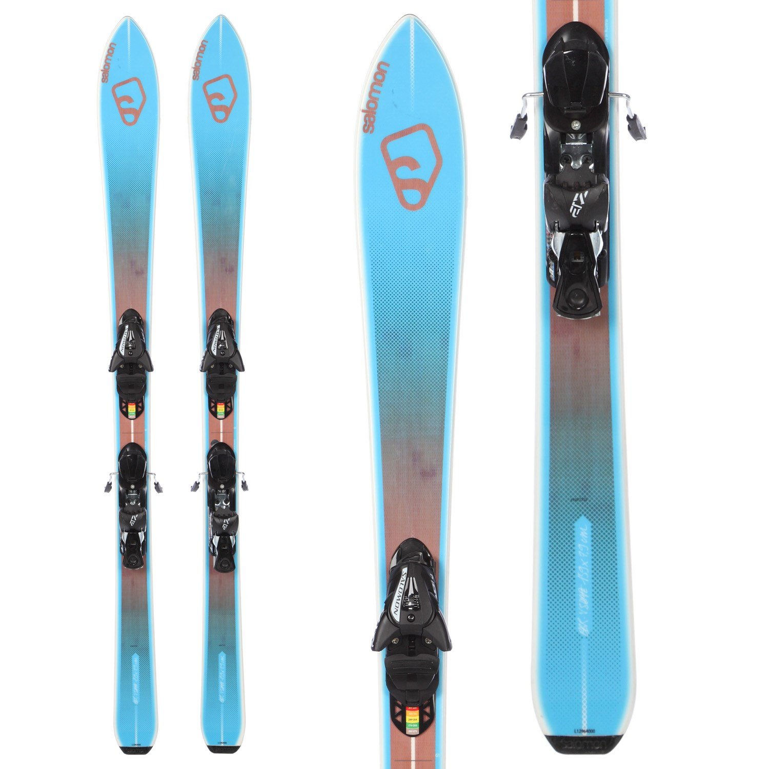 Salomon BBR 7.9 Skis + Z12 Demo Bindings - Used 2012 | Evo Outlet