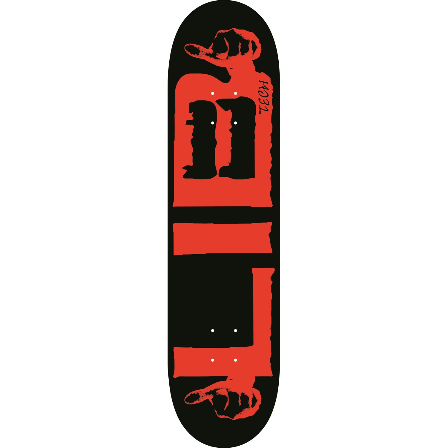Lib Tech Red Logo Pill Skateboard Deck evo